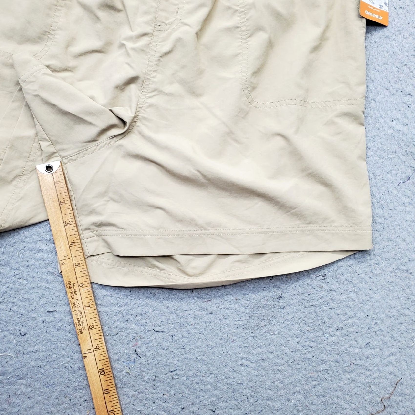 Vintage Columbia Womens Shorts Brown Regular Fit Elastic Waist XXL Pocketville Trail Shorts Size 40" / US 18 - 4 Thumbnail