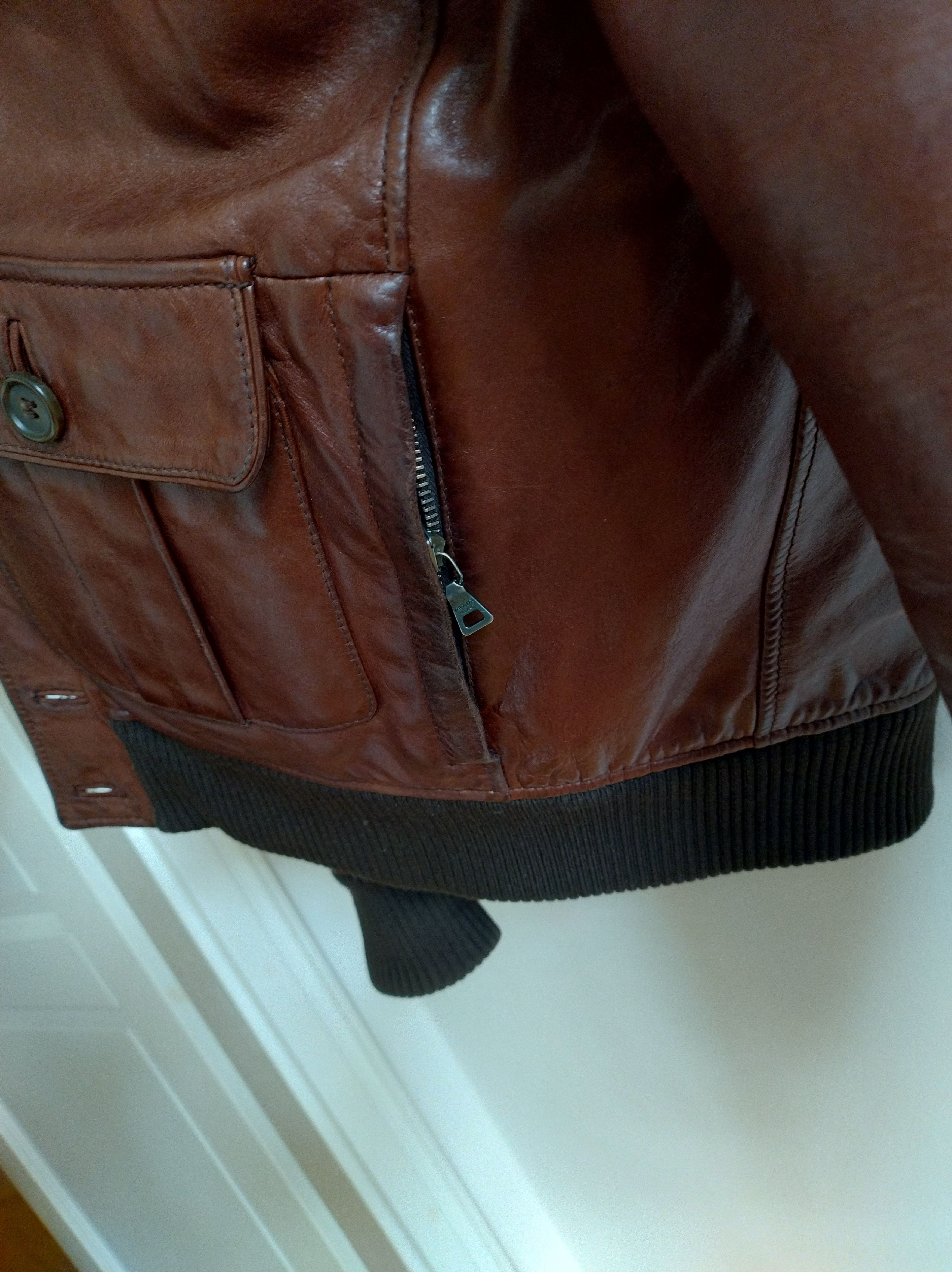 Prada Prada Leather Jacket Cargo Bomber archive 2008 Size US M / EU 48-50 / 2 - 23 Thumbnail
