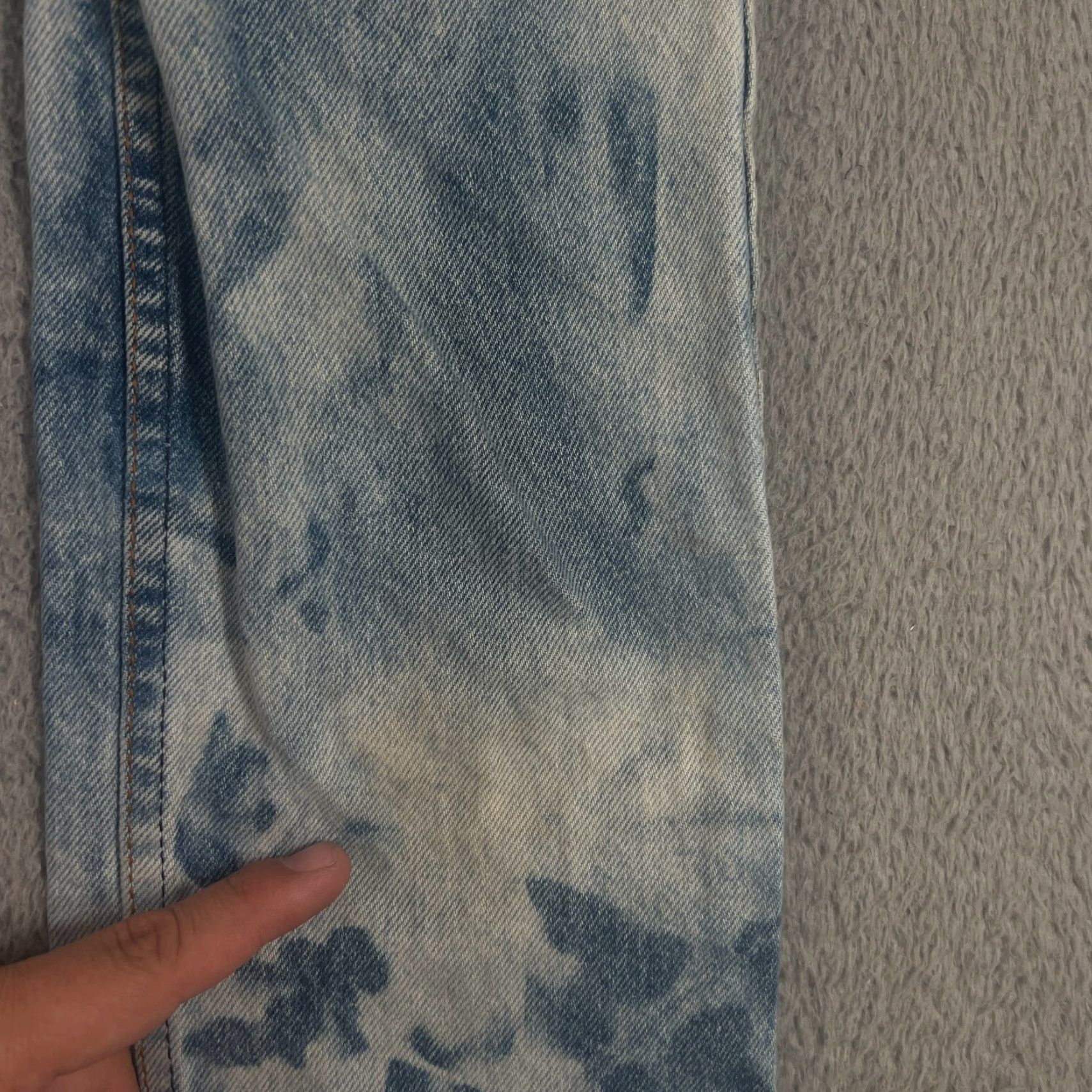 Levi's VINTAGE Levi's 540 Jeans 27x28 Straight Leg Blue 90s Mens Size US 27 - 3 Thumbnail