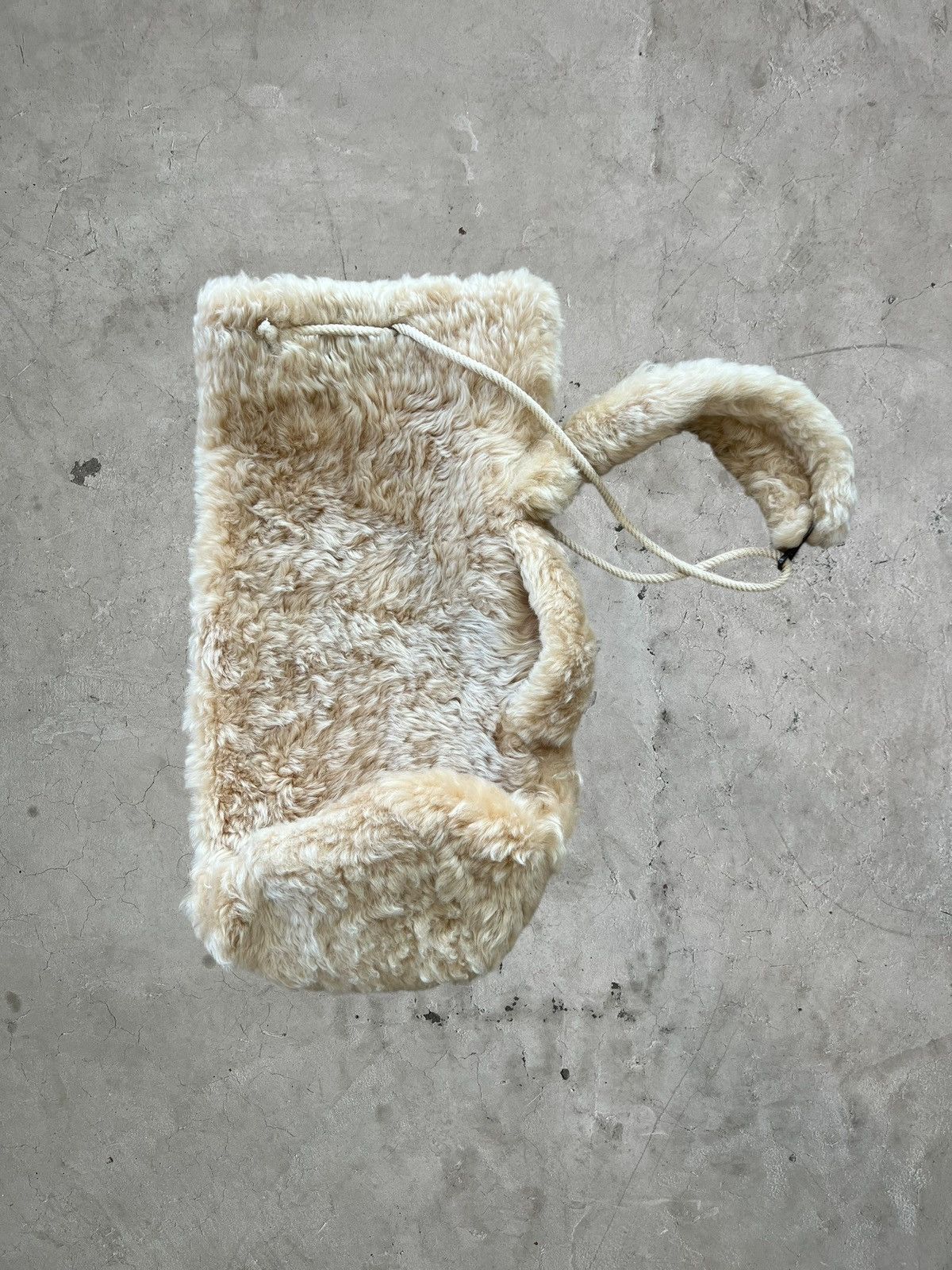 ERL RARE ERL Sherling Fur Oversized Bag Size ONE SIZE - 1 Thumbnail