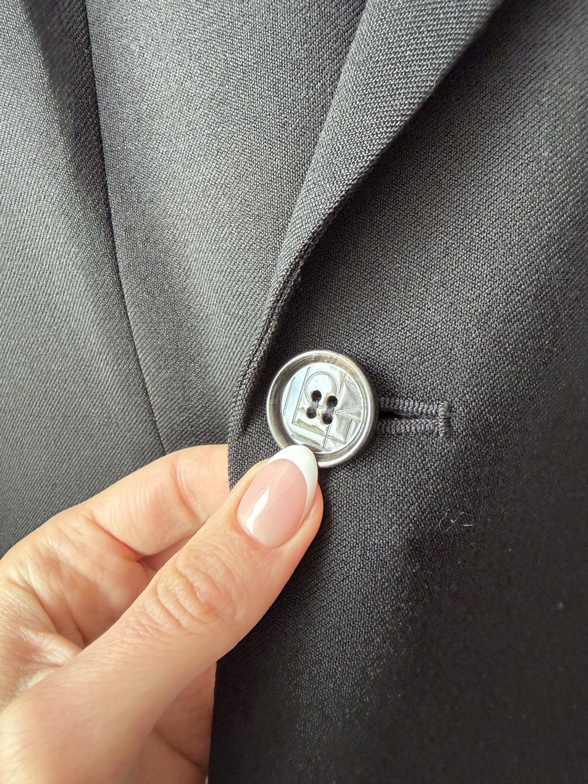 Toteme Toteme Wool Boxy Double-Breasted Blazer Size S / US 4 / IT 40 - 2 Thumbnail