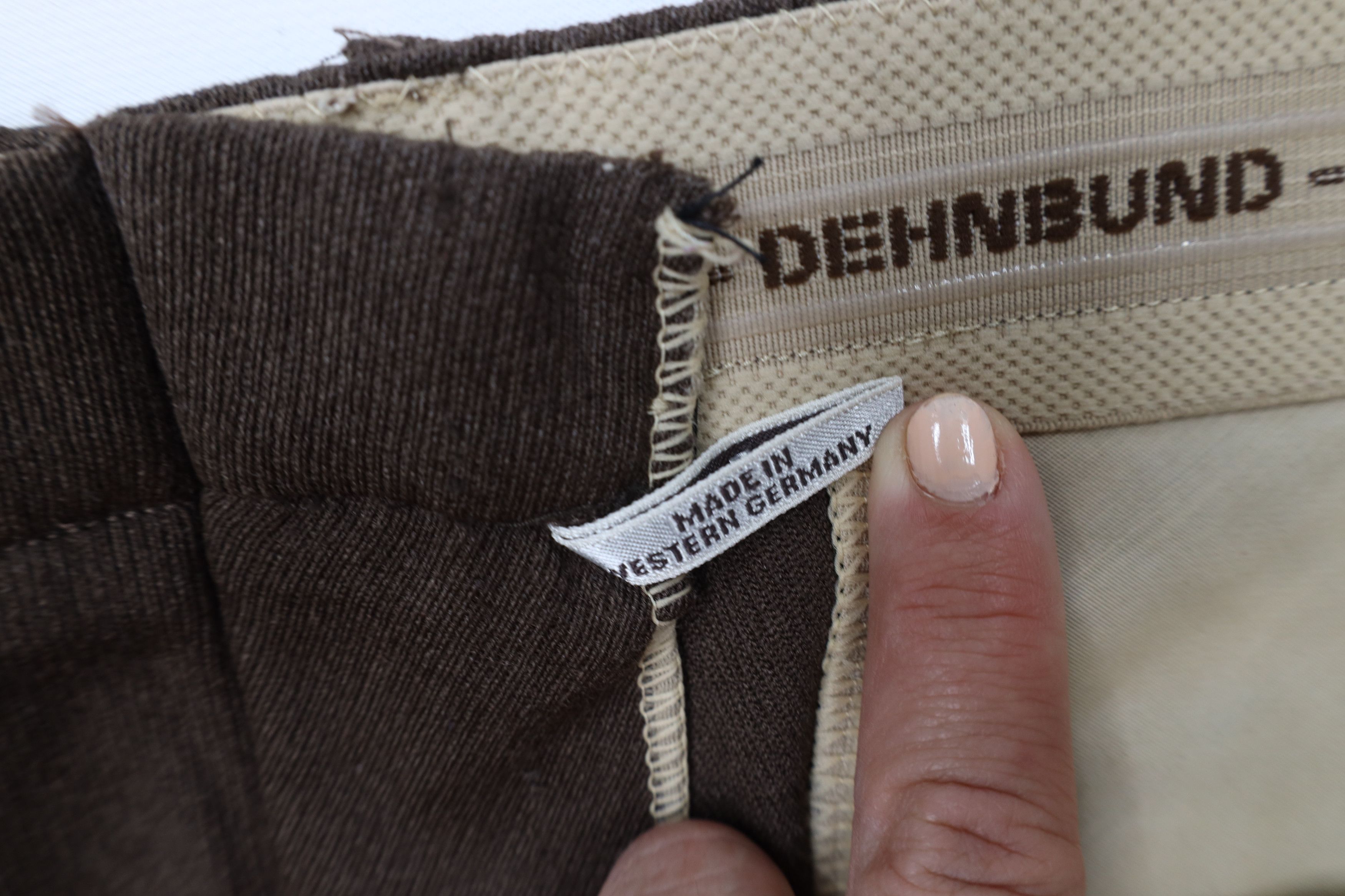 Vintage Vintage 90s Streetwear Knit Wide Leg Chino Pants Brown Size US 38 / EU 54 - 9 Thumbnail