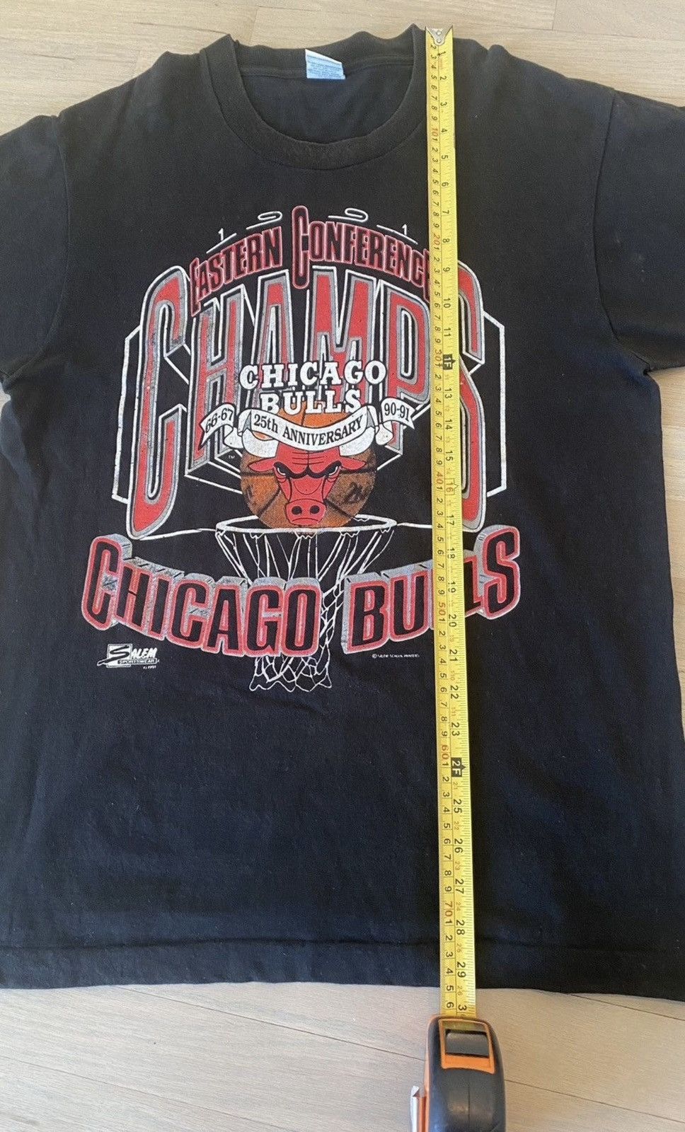 Salem Sportswear Salem Sportswear X Chicago Bulls Tee Size US L / EU 52-54 / 3 - 7 Thumbnail