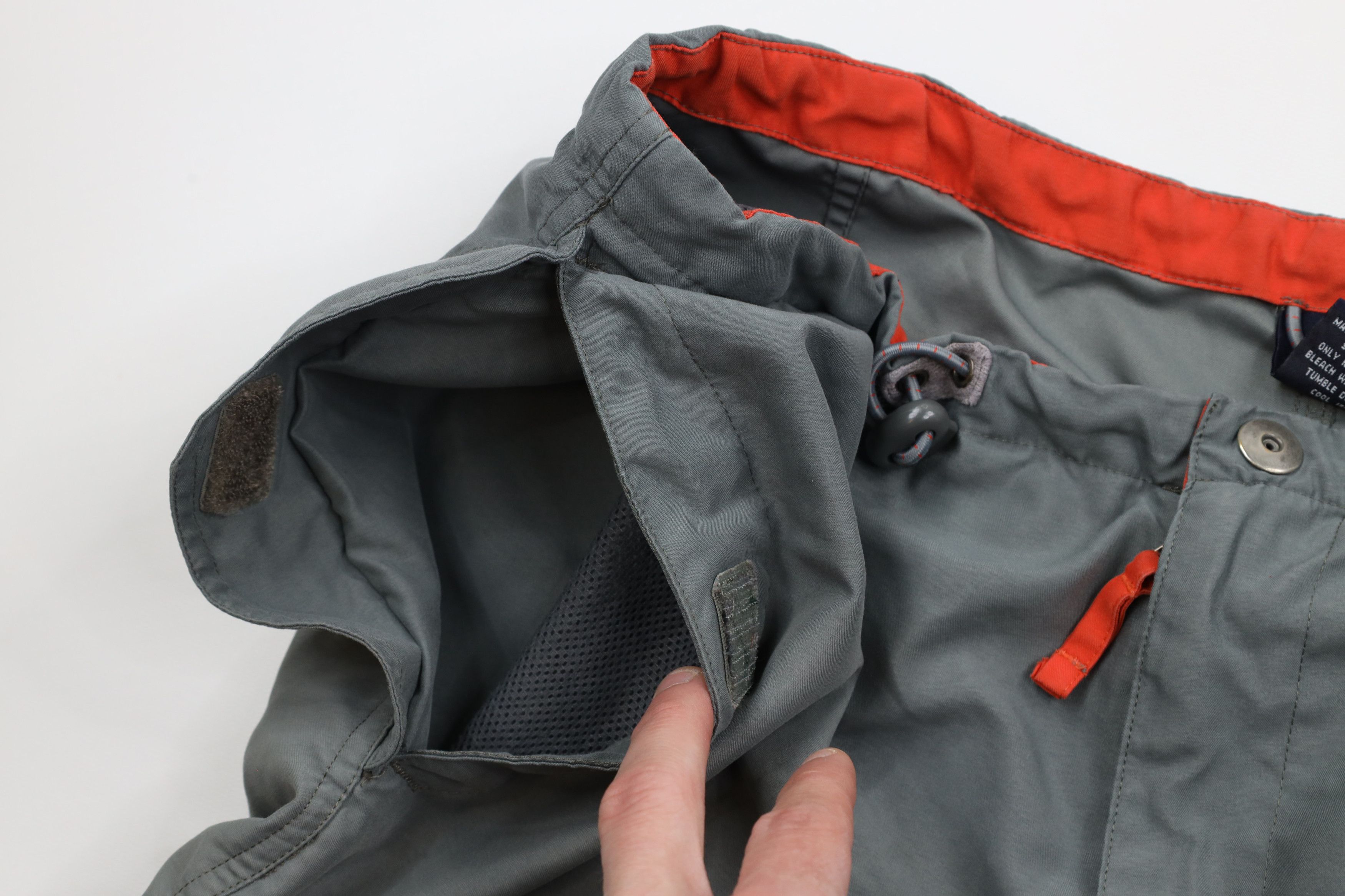 Gap × Vintage Vintage Gap Baggy Fit Microfiber Shorts Gray Polyester Size US 32 / EU 48 - 9 Thumbnail