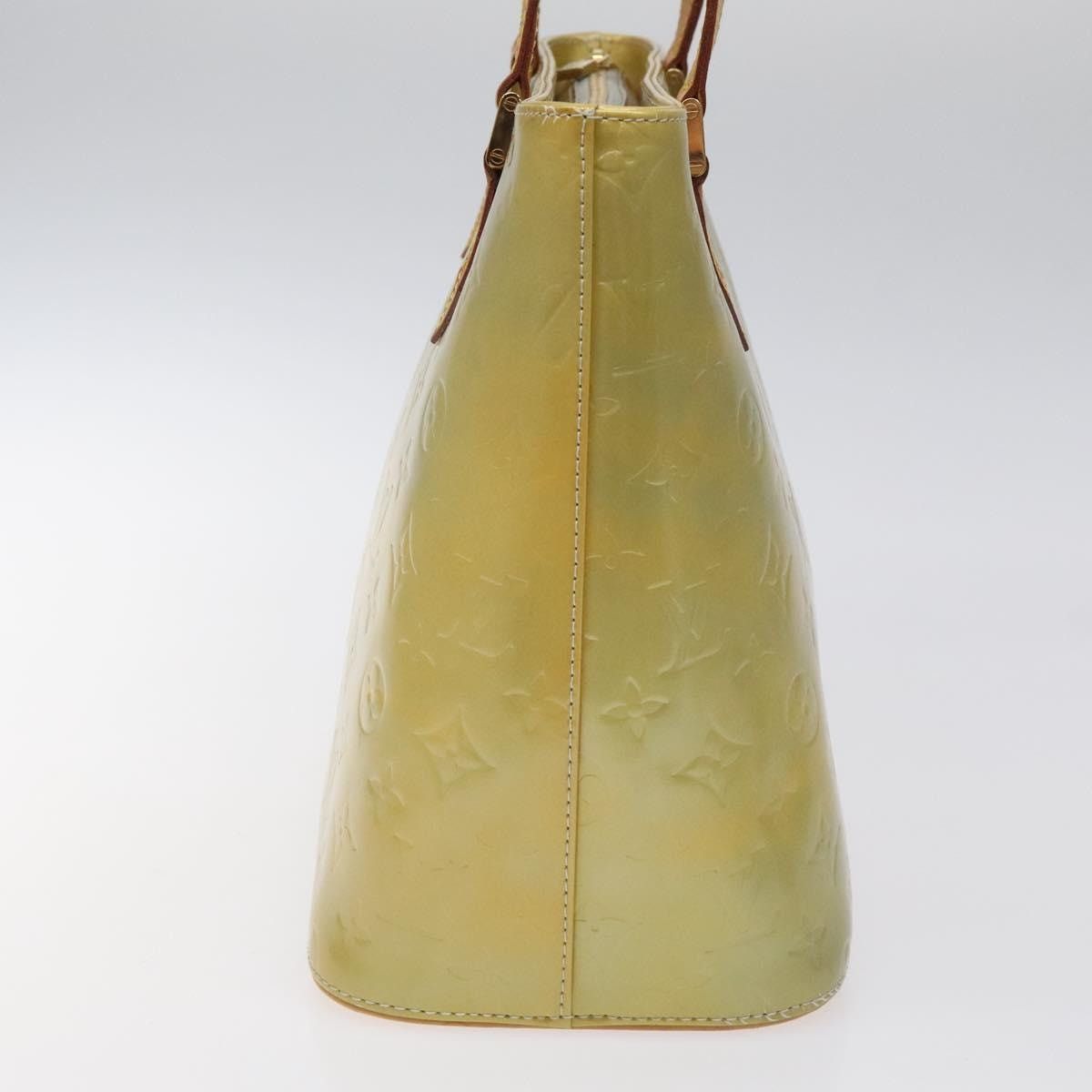 Louis Vuitton LOUIS VUITTON Monogram Vernis Houston Hand Bag Gris M91053 Size ONE SIZE - 5 Thumbnail