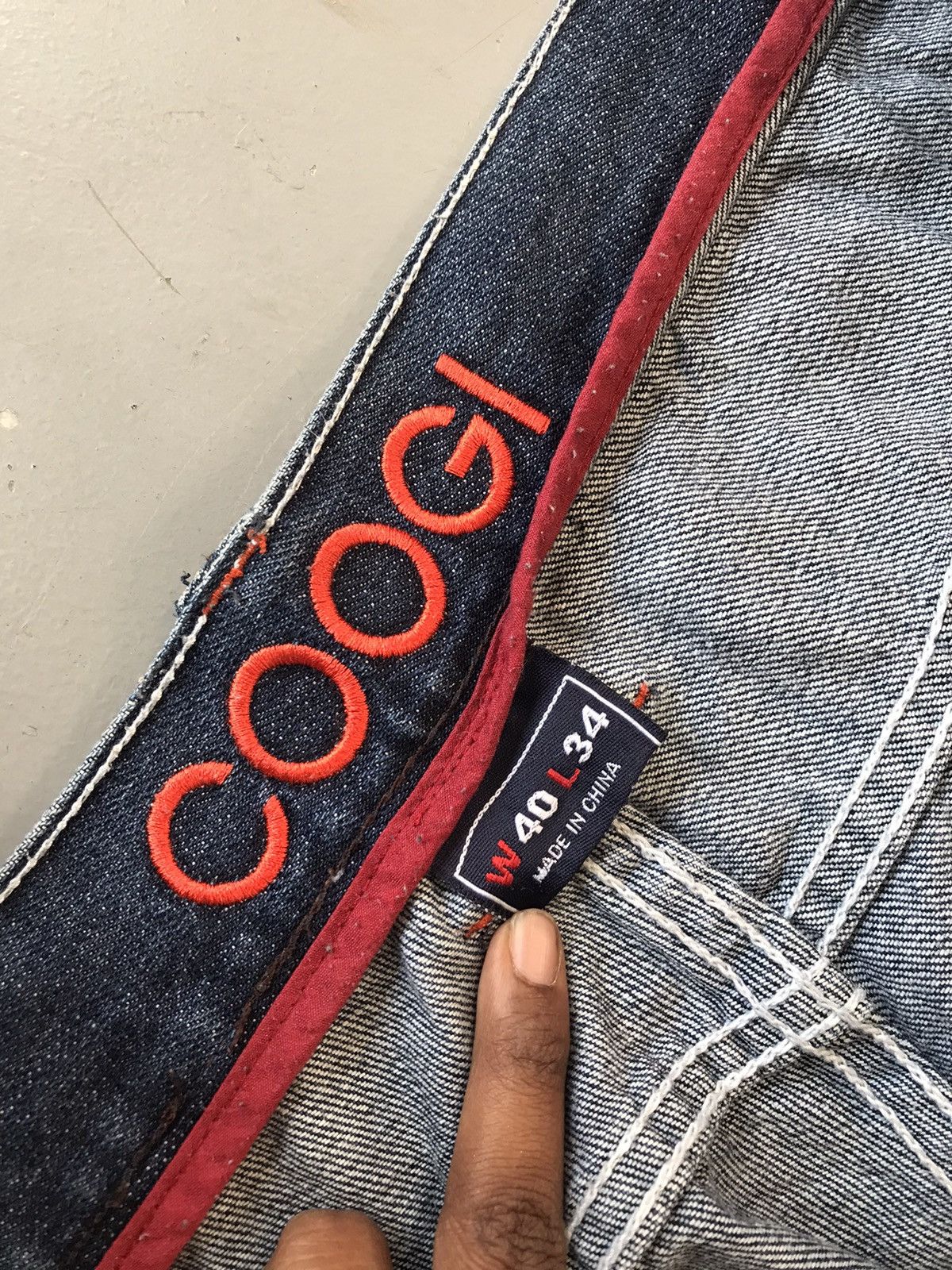 Coogi × Vintage Vintage Coogi logo embroidered denim Size US 40 / EU 56 - 8 Thumbnail