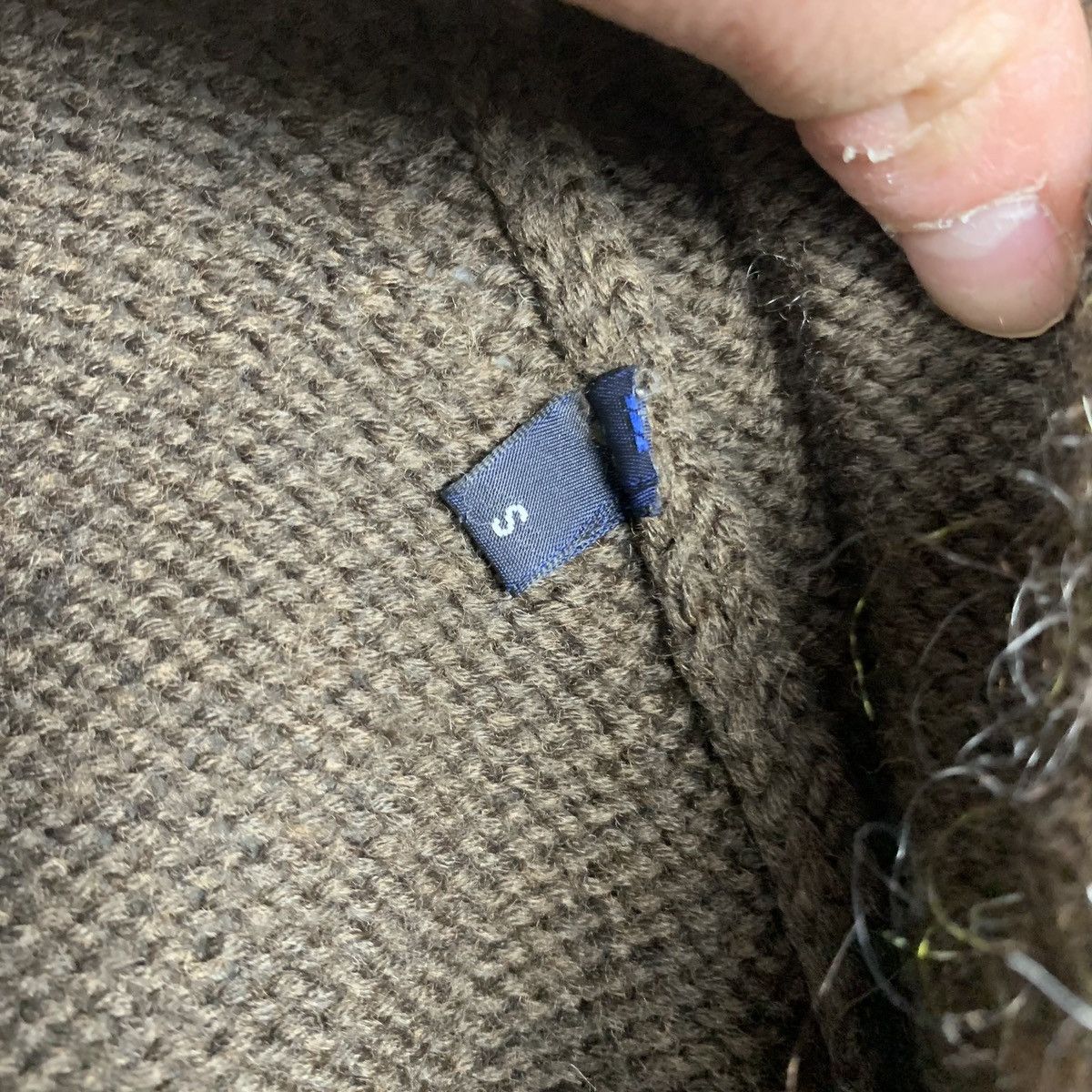 Trussardi Trussardi Jeans Brown Acrylic Wool Cardigan Size M Y2K Size M / US 6-8 / IT 42-44 - 19 Thumbnail
