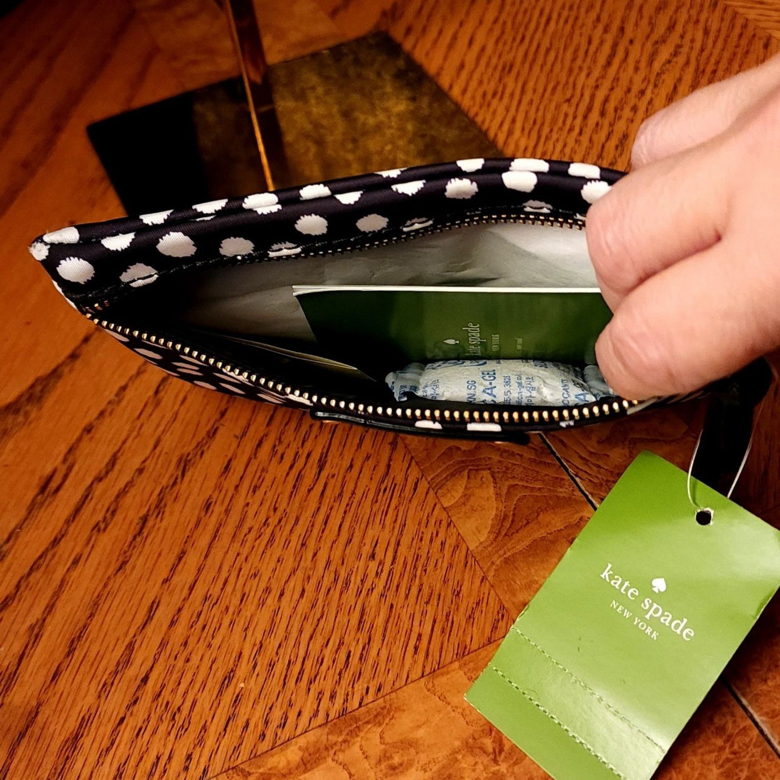 Kate Spade Kate Spade Small Drewe Wilson Road Musical Dots Zipper Pouch Size ONE SIZE - 6 Thumbnail