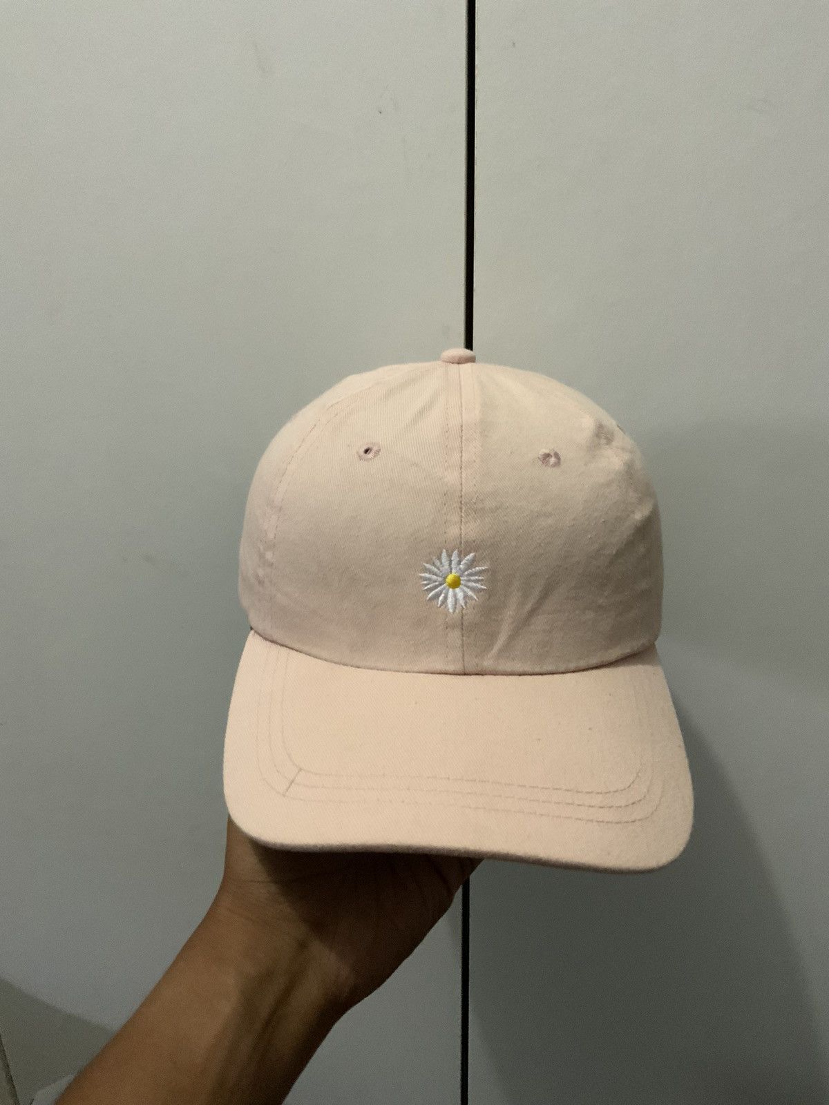 Japanese Brand Flower Art Embroidered Hat Size ONE SIZE - 5 Thumbnail