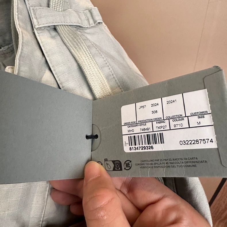 Balenciaga Balenciaga Beige Drawstring Cargo Pants Size M-2505 Size US 32 / EU 48 - 5 Thumbnail