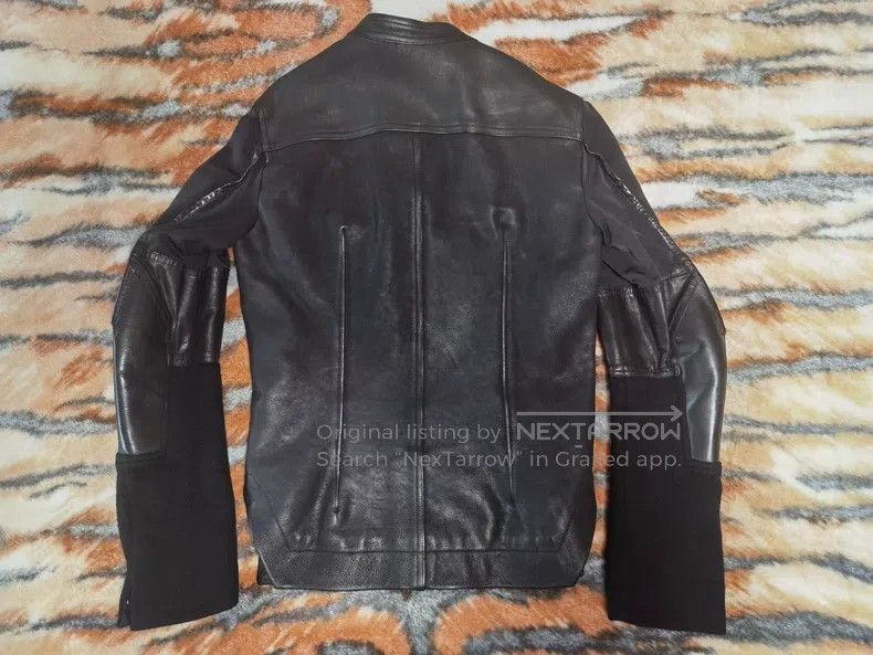 Rick Owens Rick Owens 14 FW Mainline Men's Patchwork Leather Jacket Size US M / EU 48-50 / 2 - 3 Thumbnail