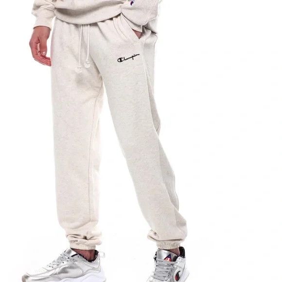Champion Reverse Weave Script Logo Sweatpants L Size US 32 / EU 48 - 9 Thumbnail