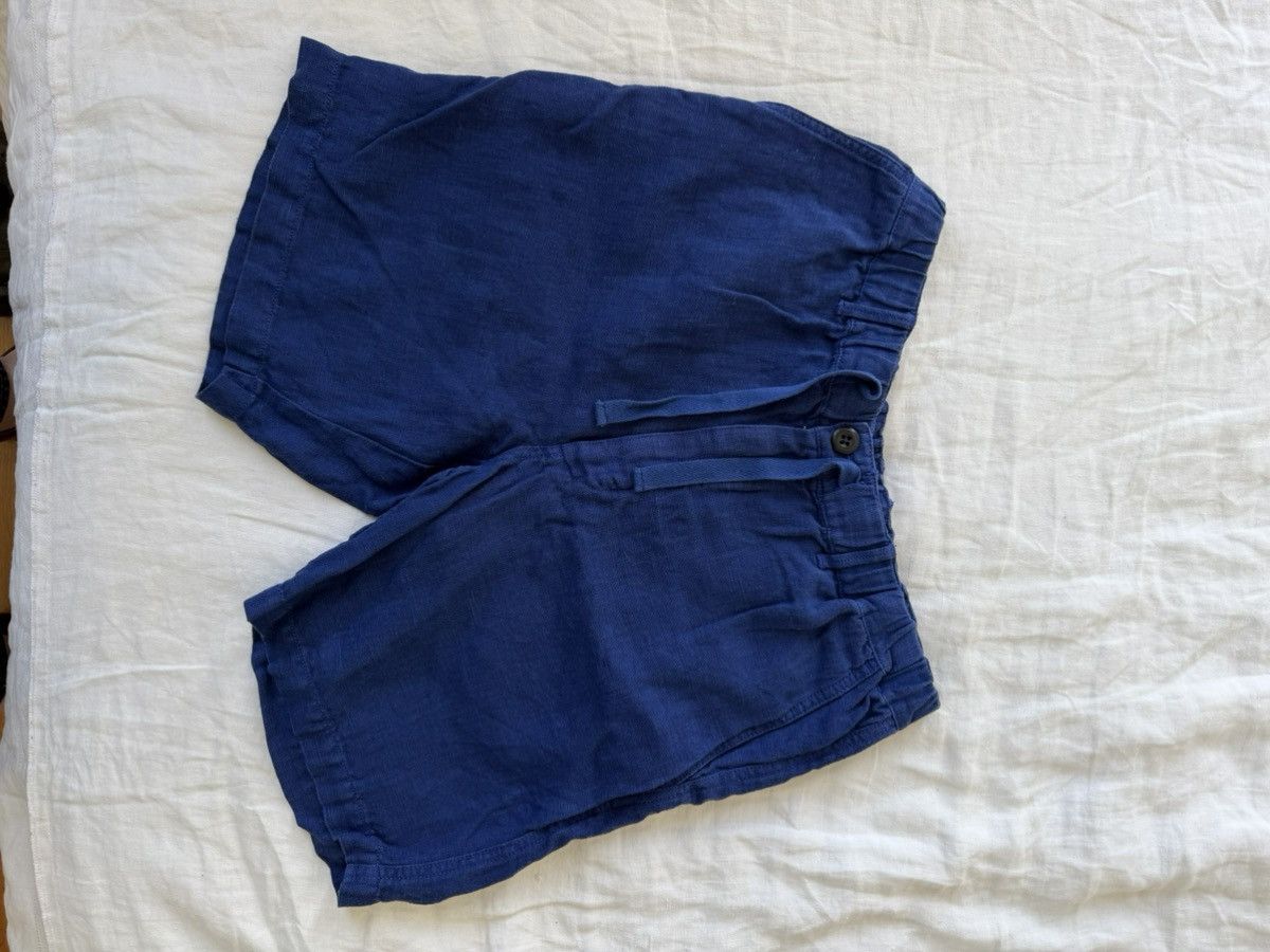 Alex Mill Navy Linen Shorts - Alex Mill Size US 31 - 1 Thumbnail