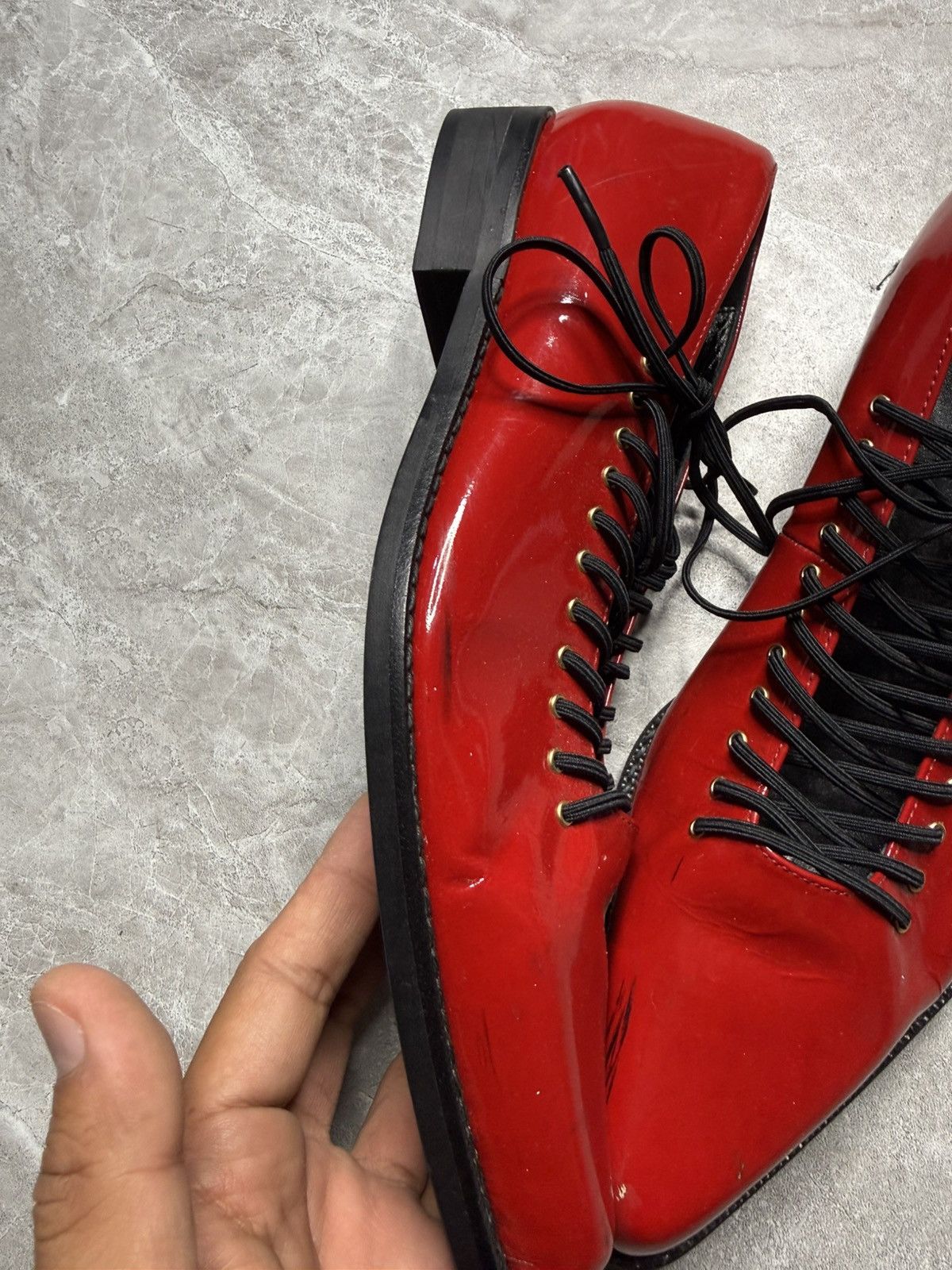 Comme des Garcons Comme Des Garcons Corset Patent Pointed Shoes Size US 7 / EU 40 - 7 Thumbnail
