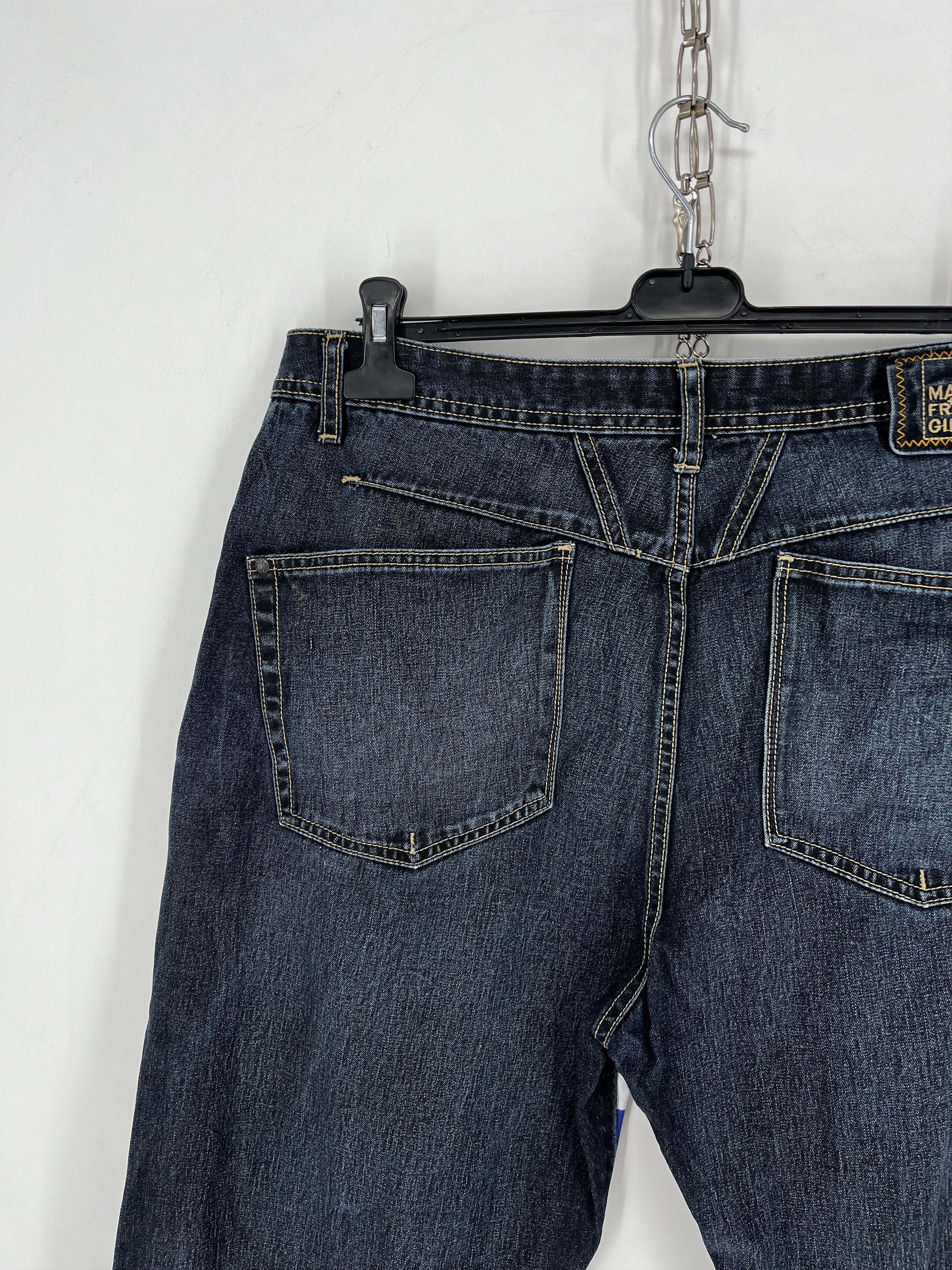 Marithe + Francois Girbaud Le Jean De Marithe Francois Girbaud Denim Blue Jeans - Men’s Size US 36 / EU 52 - 12 Thumbnail