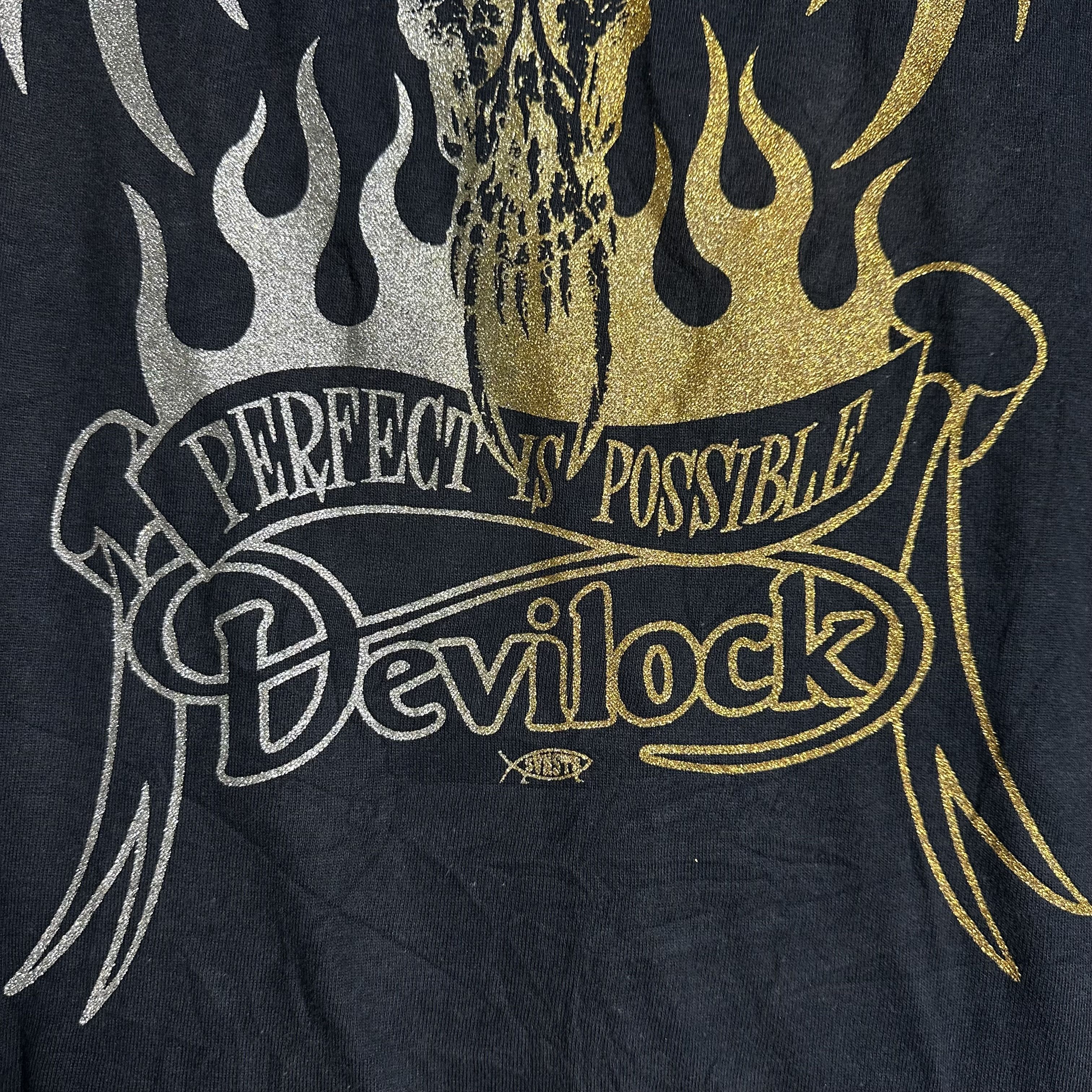 Devilock × Japanese Brand × Vintage 🔥RARE🔥Vintage Devilock Devilman Skull Japanese Brand Shirt Size US L / EU 52-54 / 3 - 3 Thumbnail