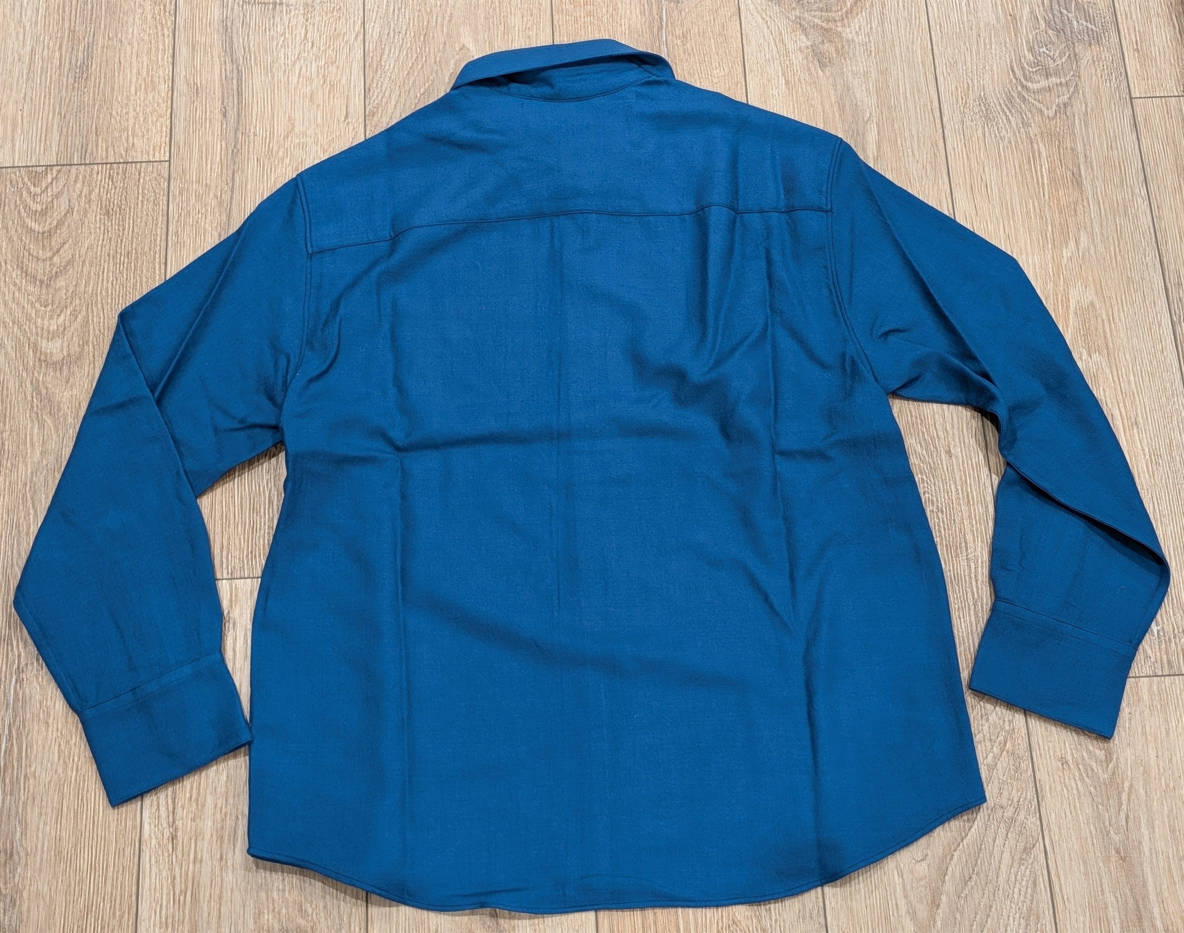 The Elder Statesman THE ELDER STATESMAN Wool/Cashmere Button Up Shirt Medium Size US M / EU 48-50 / 2 - 4 Thumbnail