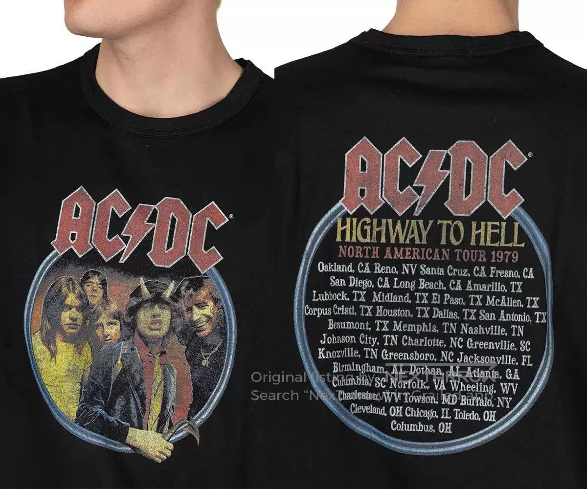 Junya Watanabe junya watanabe acdc vintage t. Size US XL / EU 56 / 4 - 1 Thumbnail