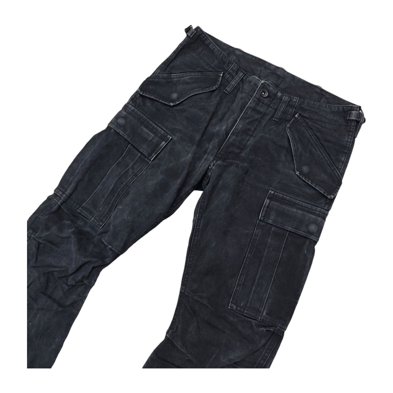 Attachment ATTACHMENT Flared Curved Tactical Cargo Pants Size US 29 - 4 Thumbnail