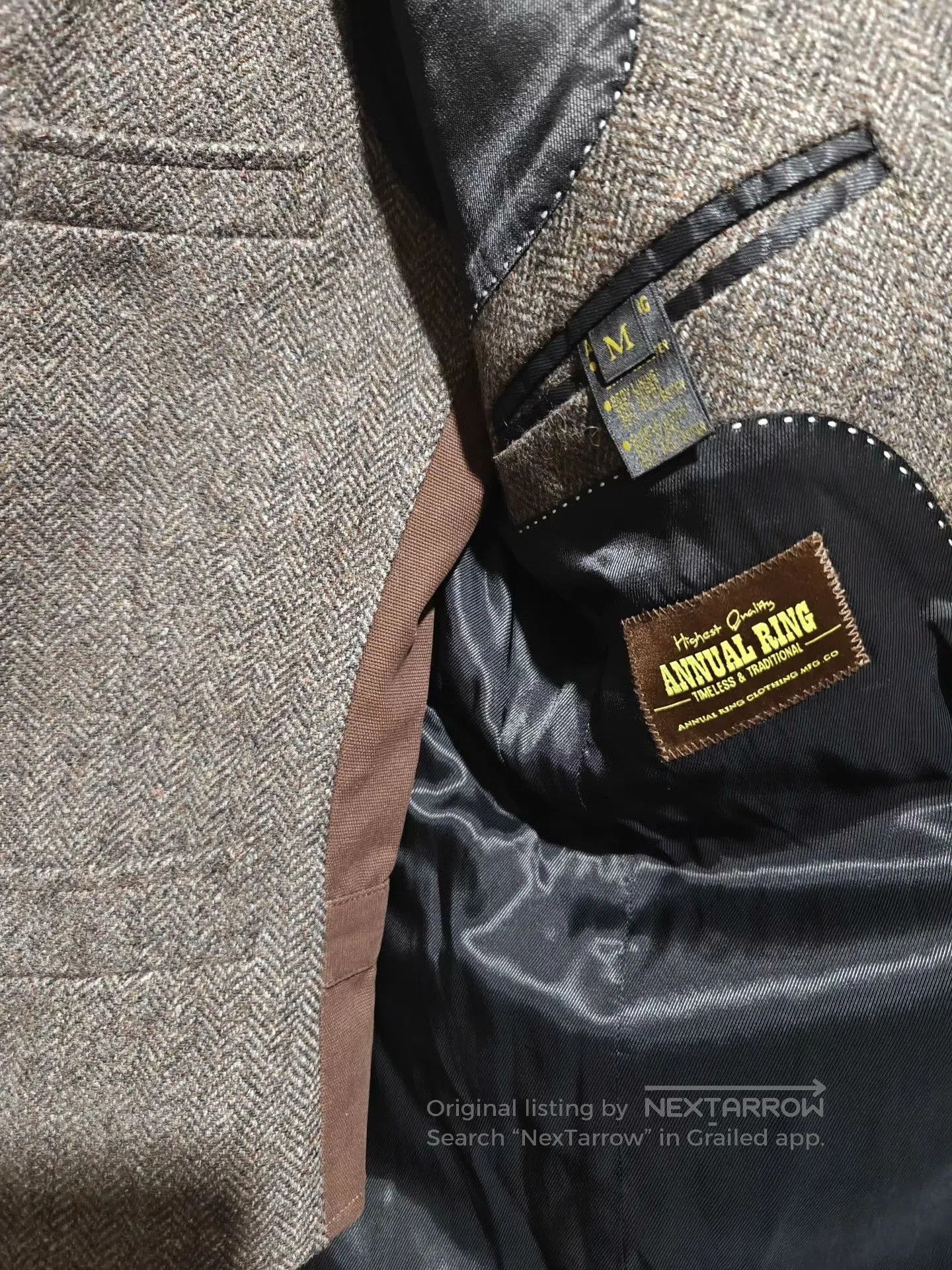 Woolrich Woolen Mills AnnualRing Tweed Suit with Waistcoat. Size US M / EU 48-50 / 2 - 3 Thumbnail