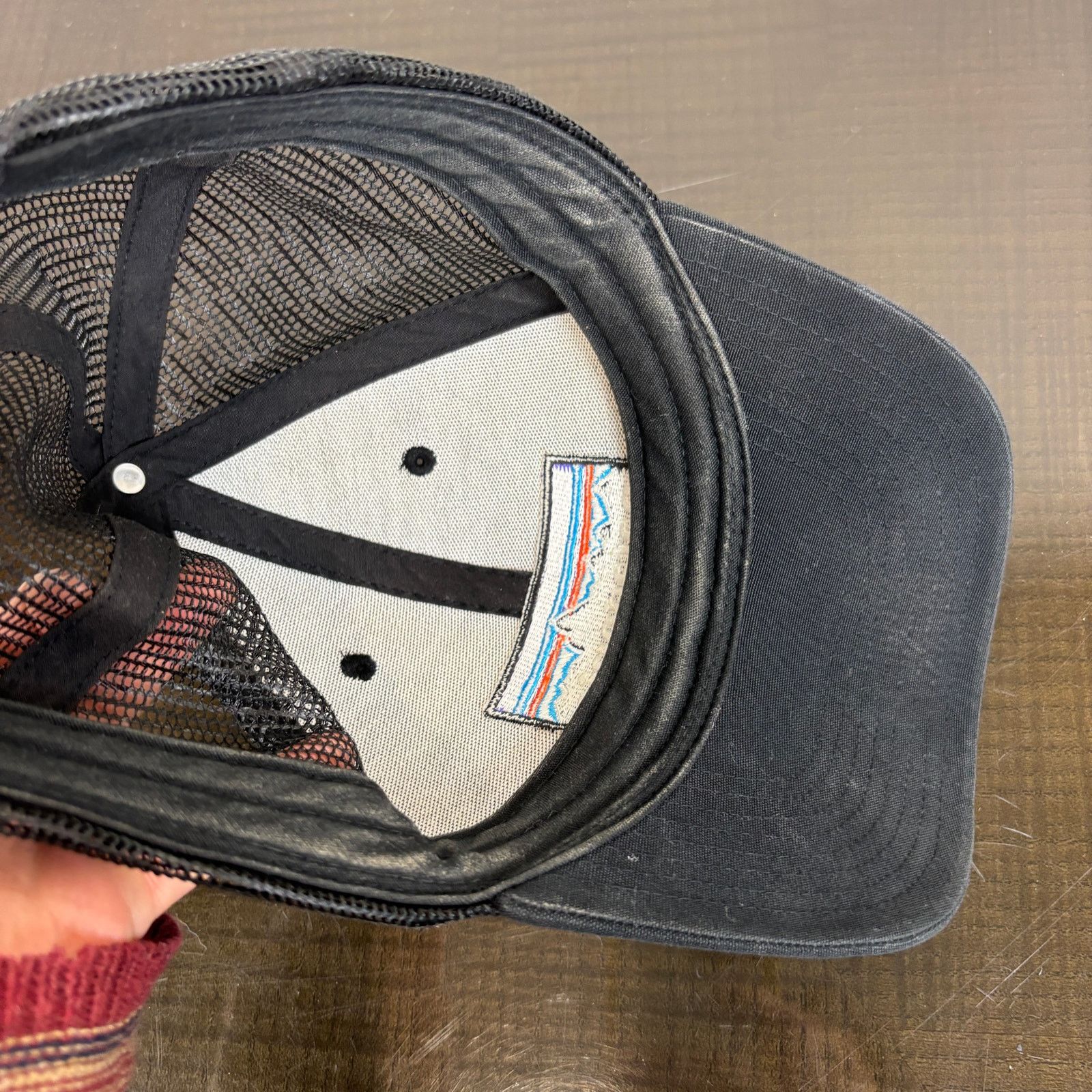 Patagonia Patagonia P-6 Logo Mesh Trucker Hat Snapback Gorpcore Size ONE SIZE - 8 Thumbnail