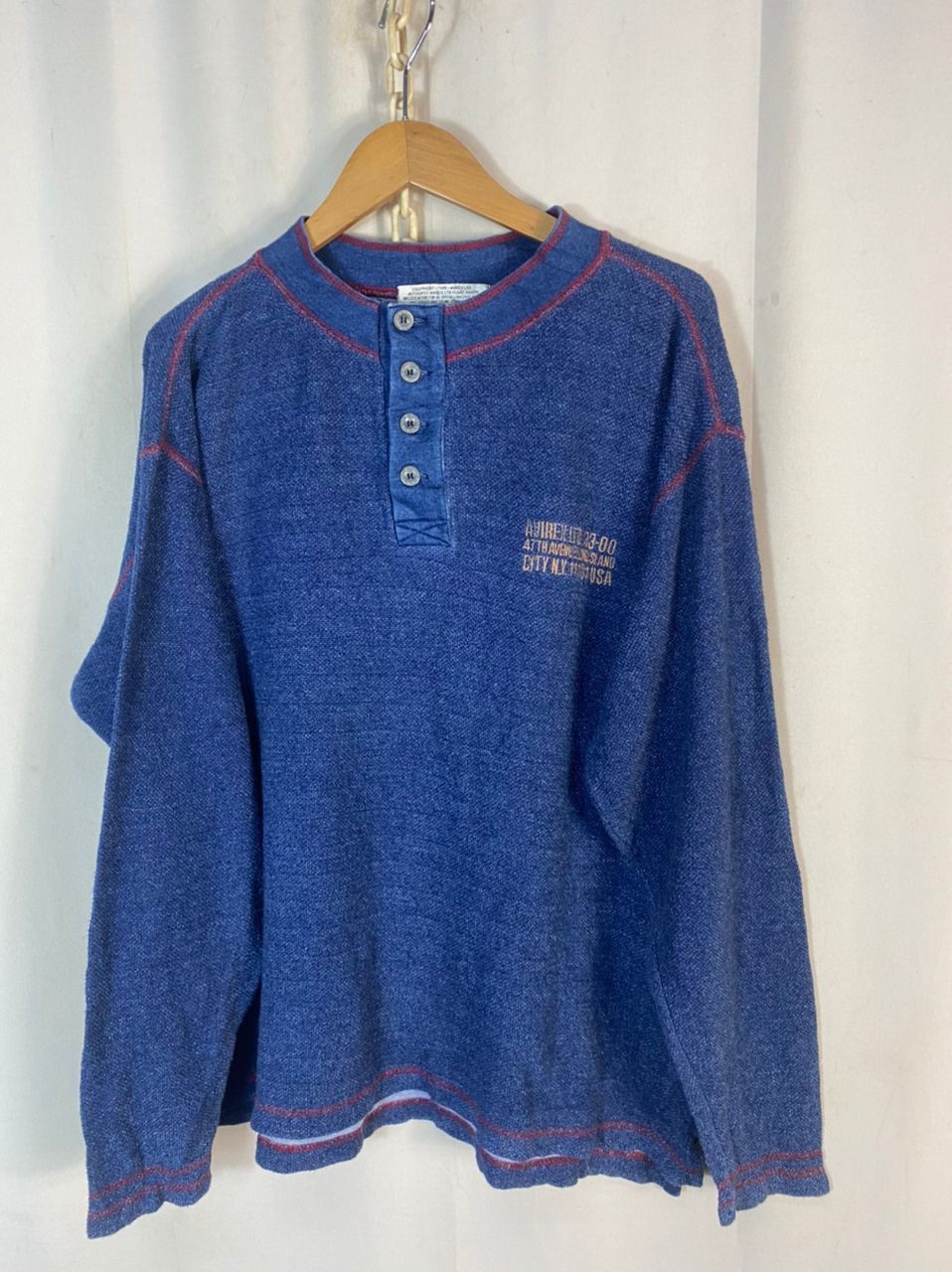 Avirex Unisex🔥Avirex long sleeve tshirt Size US L / EU 52-54 / 3 - 1 Thumbnail