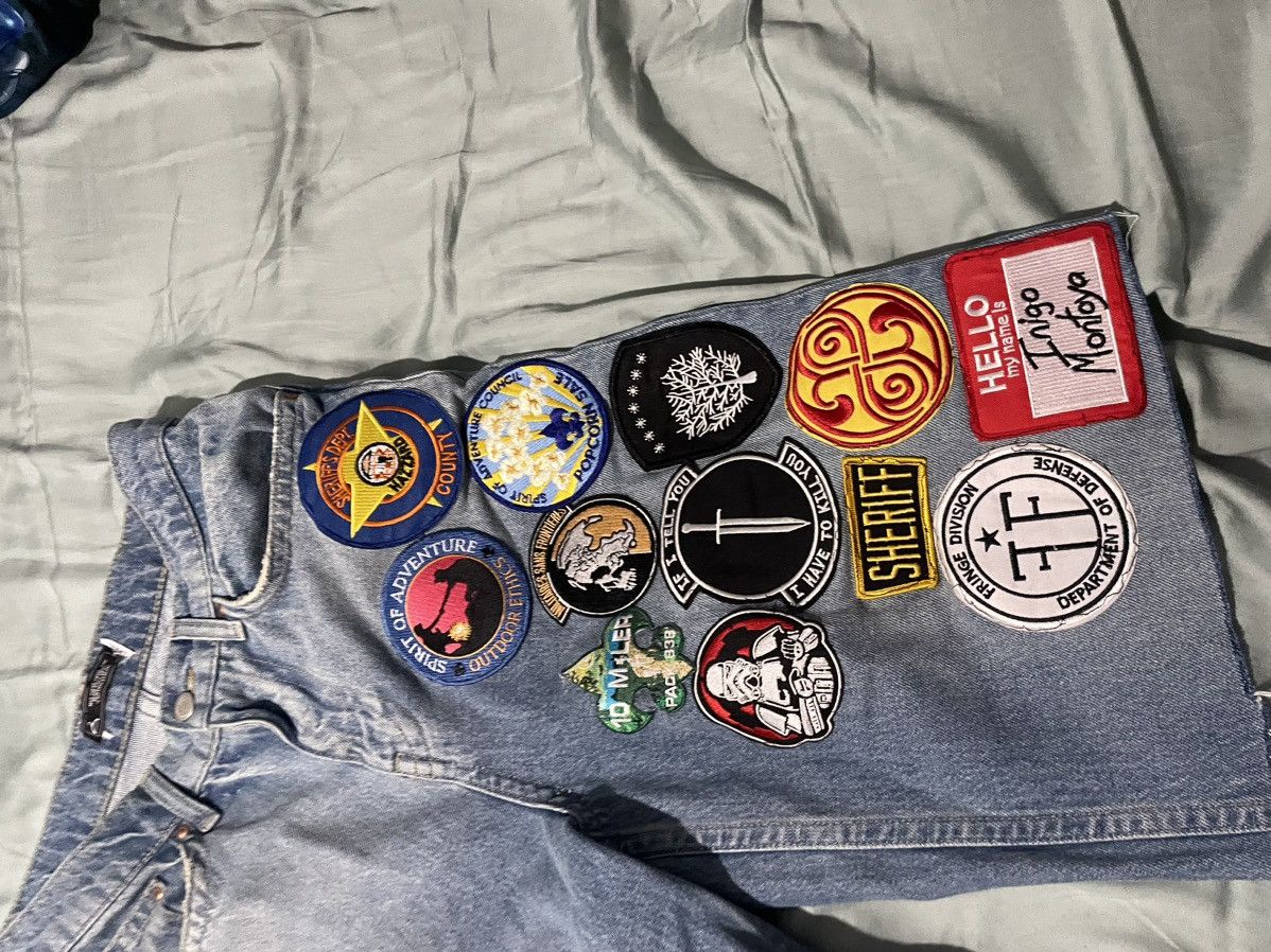 Homemade cropped jean shorts Size US 30 / EU 46 - 2 Thumbnail