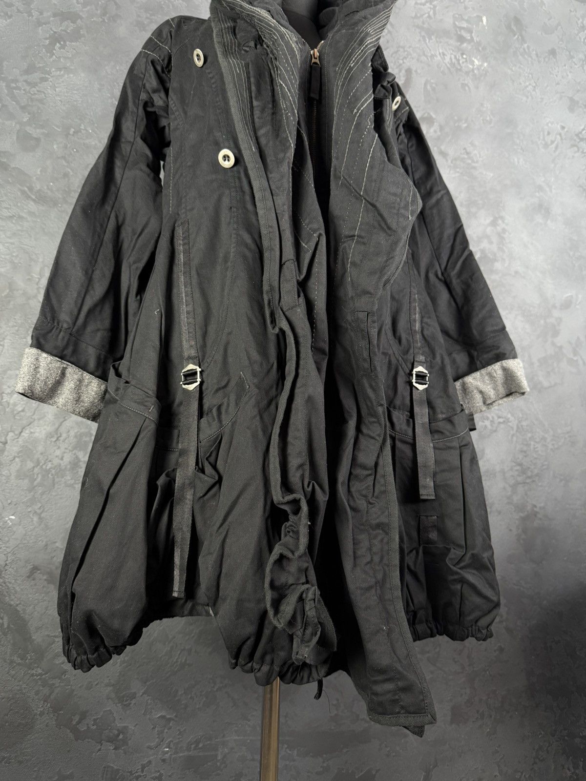 Marithe + Francois Girbaud Marithe Francois Girbaud Vintage Hooded Jacket Coat Womens M Size M / US 6-8 / IT 42-44 - 3 Thumbnail
