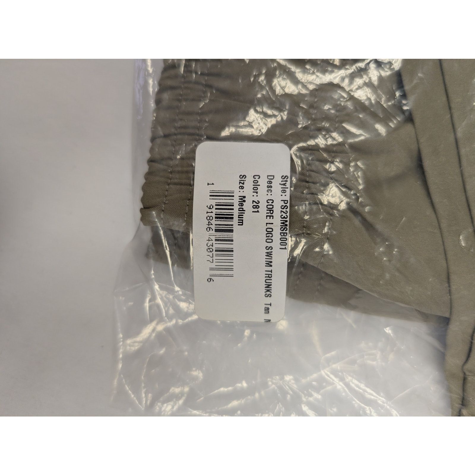Amiri o1rshd1 Core Logo Swim Trunks Shorts in Tan Size US 32 / EU 48 - 15 Thumbnail