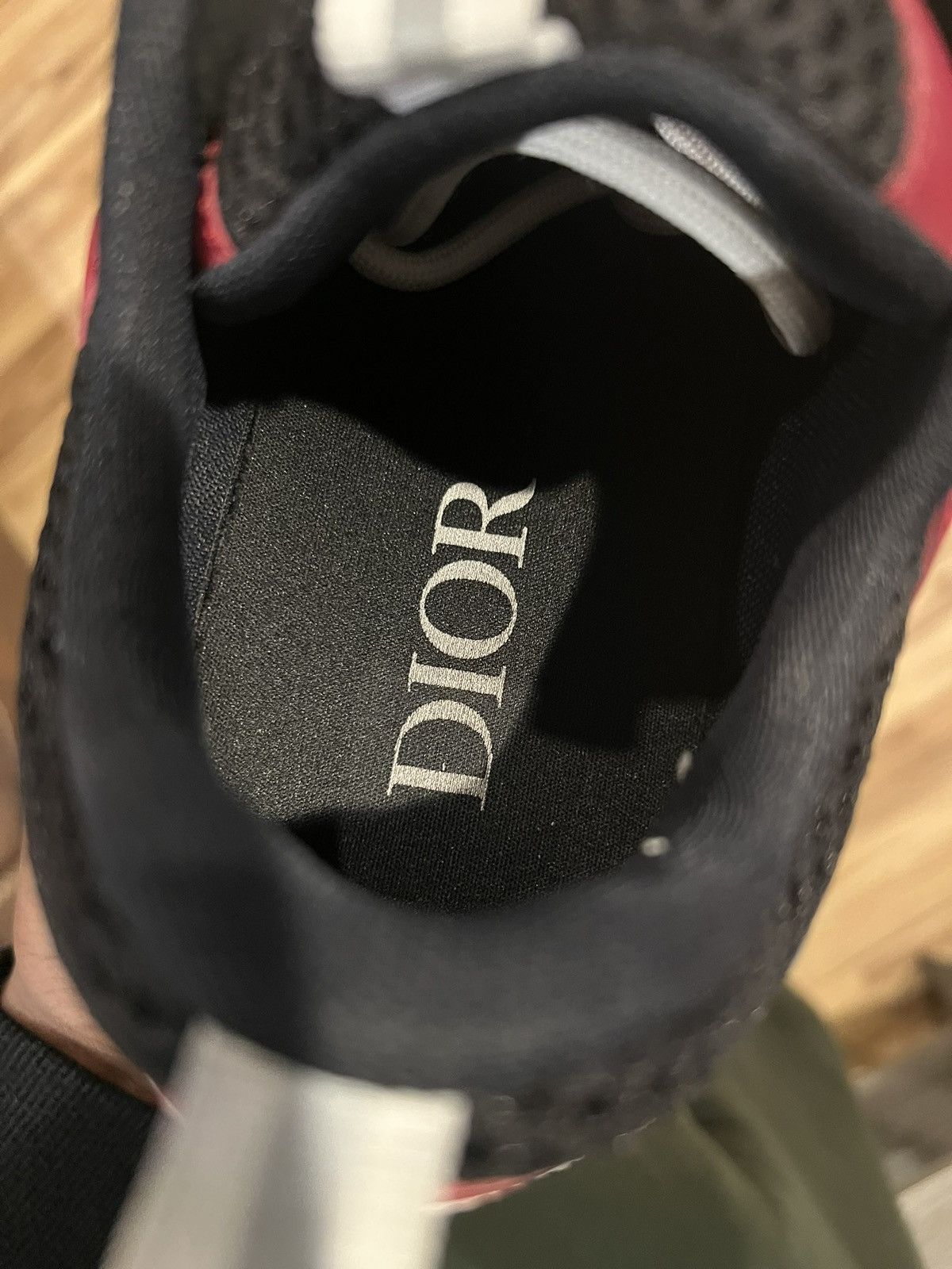 Dior Dior B22 Burgundy White Size US 8 / EU 41 - 6 Thumbnail