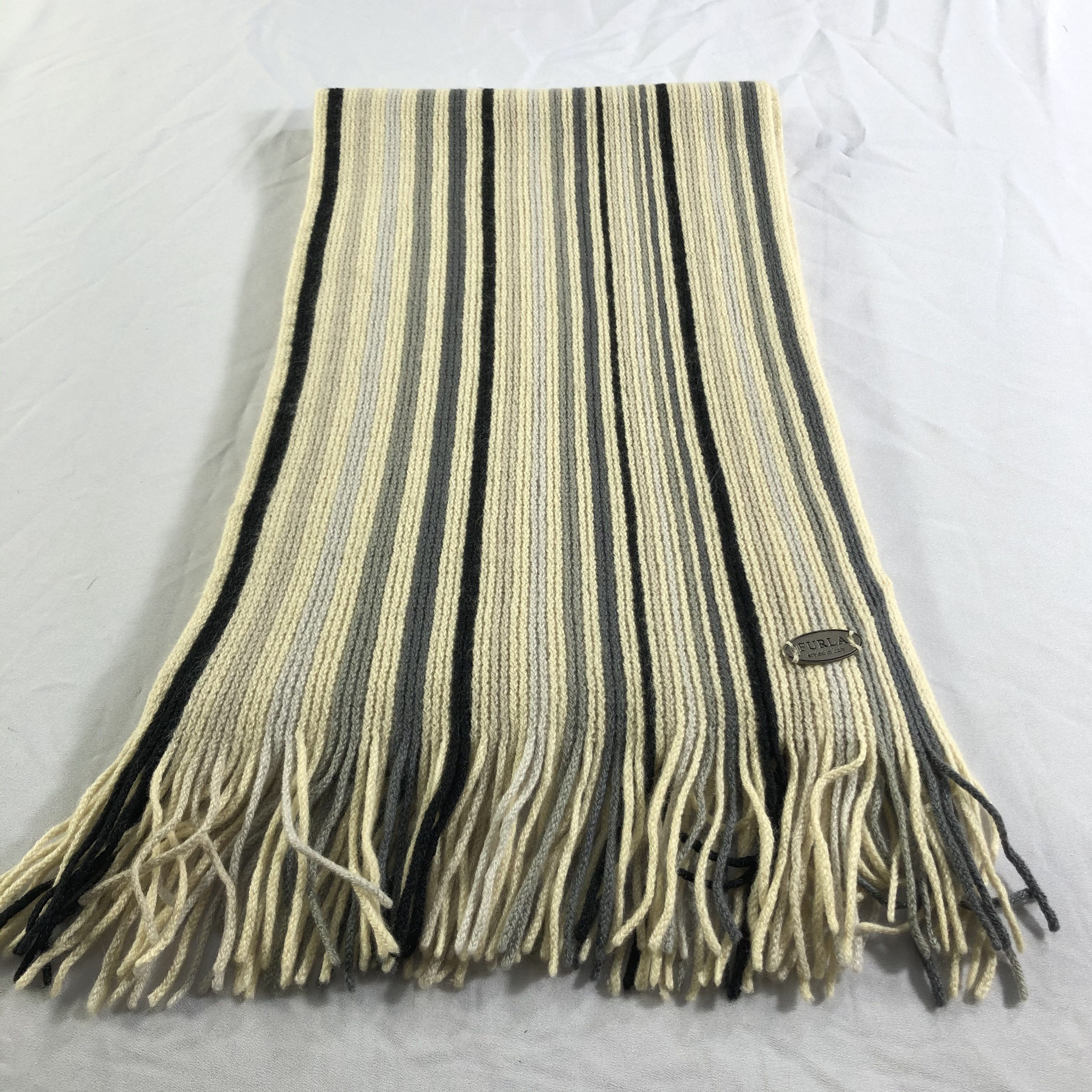 Furla Furla Angora Knit Scarf Muffler Neckwear V2566 Size ONE SIZE - 2 Thumbnail