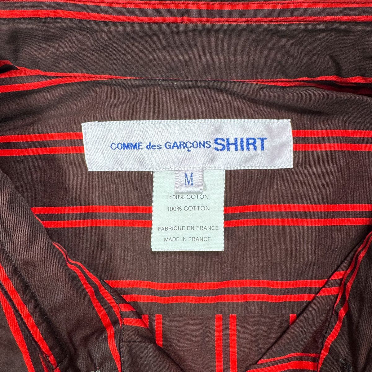 Comme des Garcons SHIRT COMME DES GARCONS SHIRT SS2017 STORIPE SHIRT Size US M / EU 48-50 / 2 - 6 Thumbnail