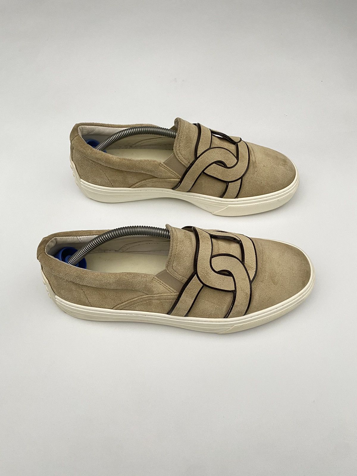 Tod's Tod's - Kate suede slip-on sneakers Size US 10 / IT 40 - 2 Thumbnail