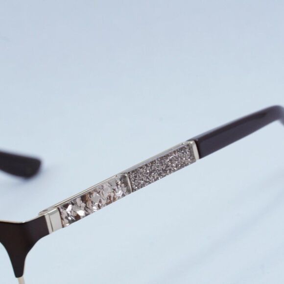 Jimmy Choo Jimmy Choo JC192 04IN 00 Eyeglasses Brown/Gold 54mm Frame Size ONE SIZE - 2 Thumbnail