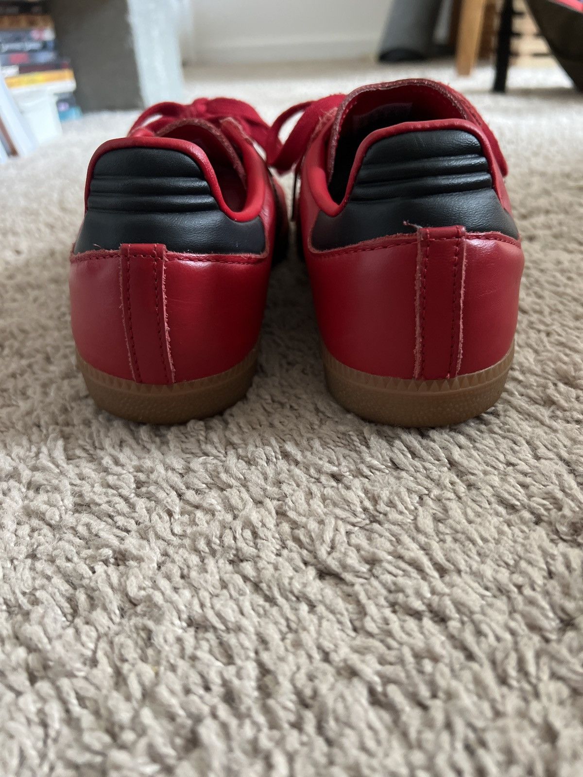 Adidas FC Bayern Munich x Samba Team 'Power Red Black Size US 7 / EU 40 - 3 Thumbnail