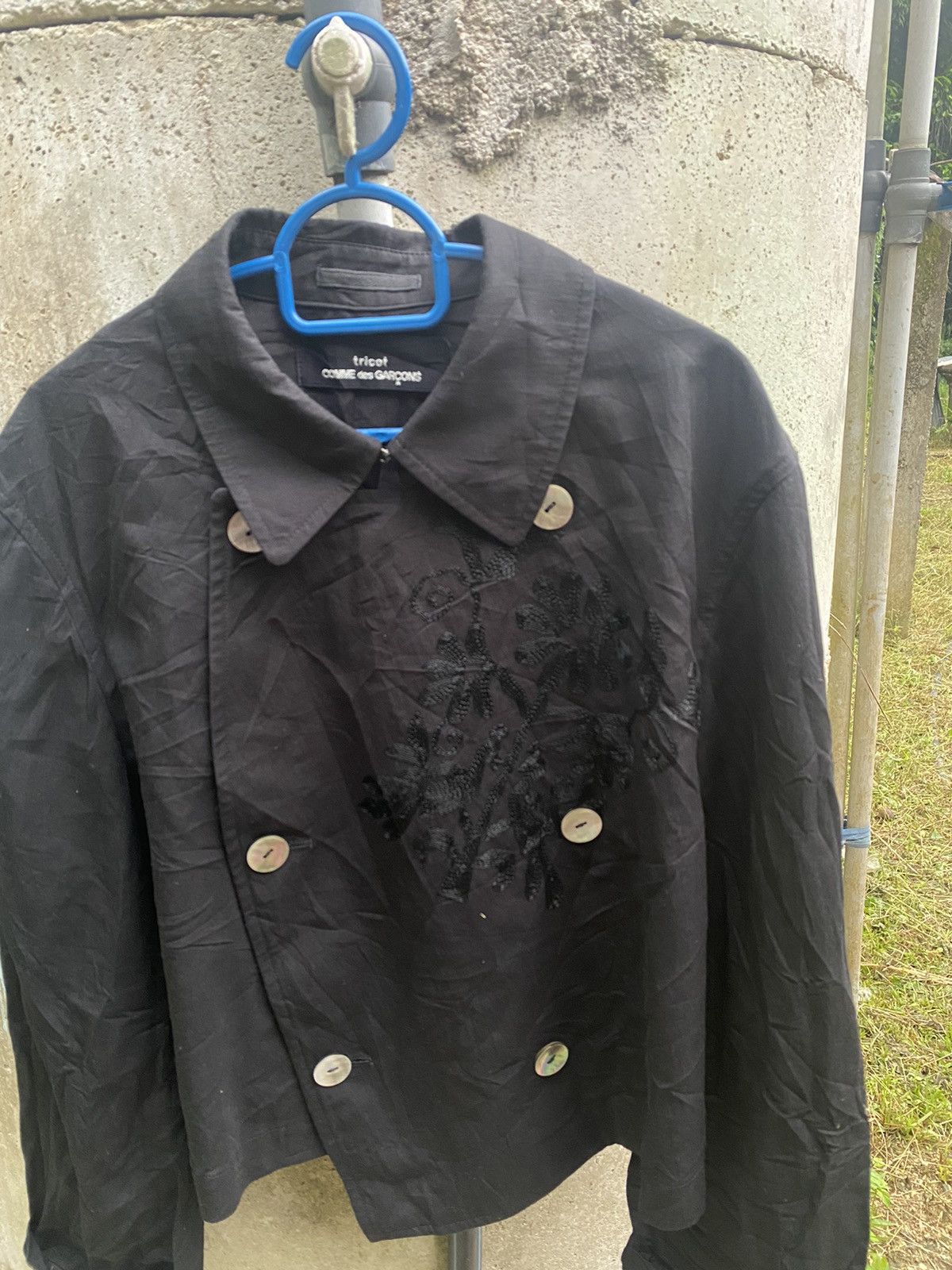 Tricot Comme des Garcons VINTAGE TRICOT COMME DES GARCONS AD1992 ASSYMETRICAL JACKET Size M / US 6-8 / IT 42-44 - 2 Thumbnail