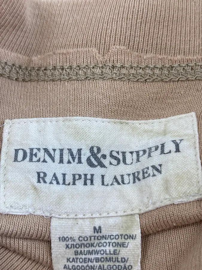 Polo Ralph Lauren 2010s Ralph Lauren Beige Native American Indian Henley Longsleeve Size US M / EU 48-50 / 2 - 8 Thumbnail