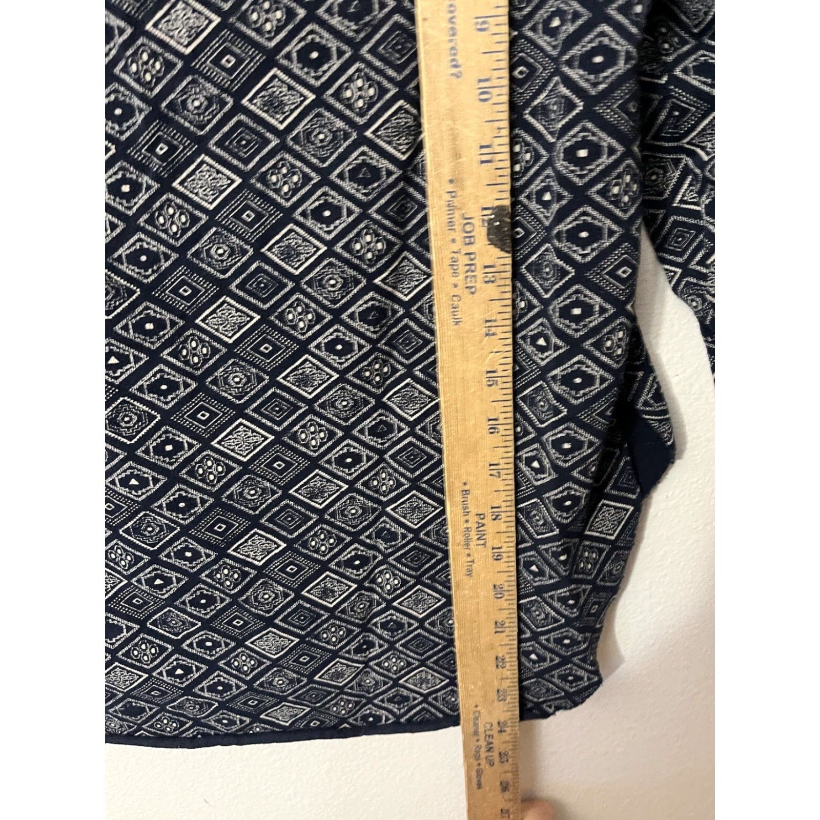 Vintage Pull&Bear Black Sweater M Geometric Embroidered Rhinestone Long Sleeve Pullover Knit Womens 90s Decal Size M / US 6-8 / IT 42-44 - 4 Thumbnail