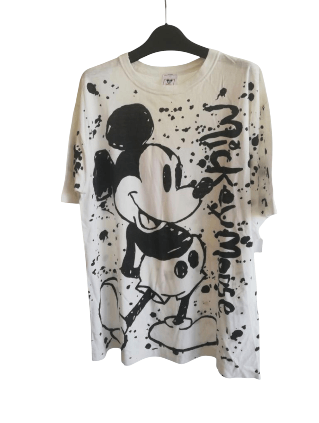 Mickey Mouse 🔥Very Rare Authentic Full Print Mickey Mouse T Shirt Size US L / EU 52-54 / 3 - 1 Thumbnail