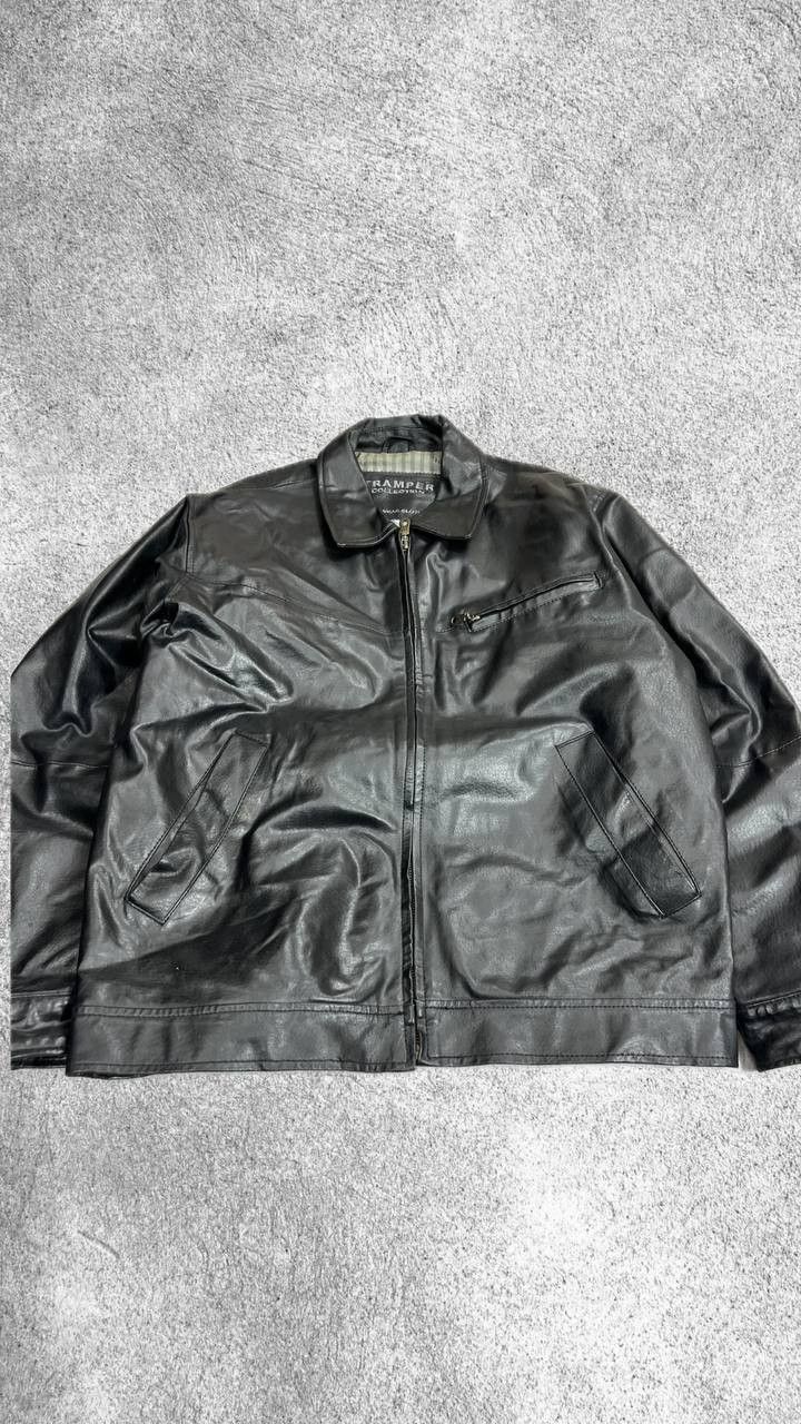 Japanese Brand JAPANESE HYSTERIC STYLE REAL LEATHER DESIGNER CARGO JACKET Size US M / EU 48-50 / 2 - 3 Thumbnail