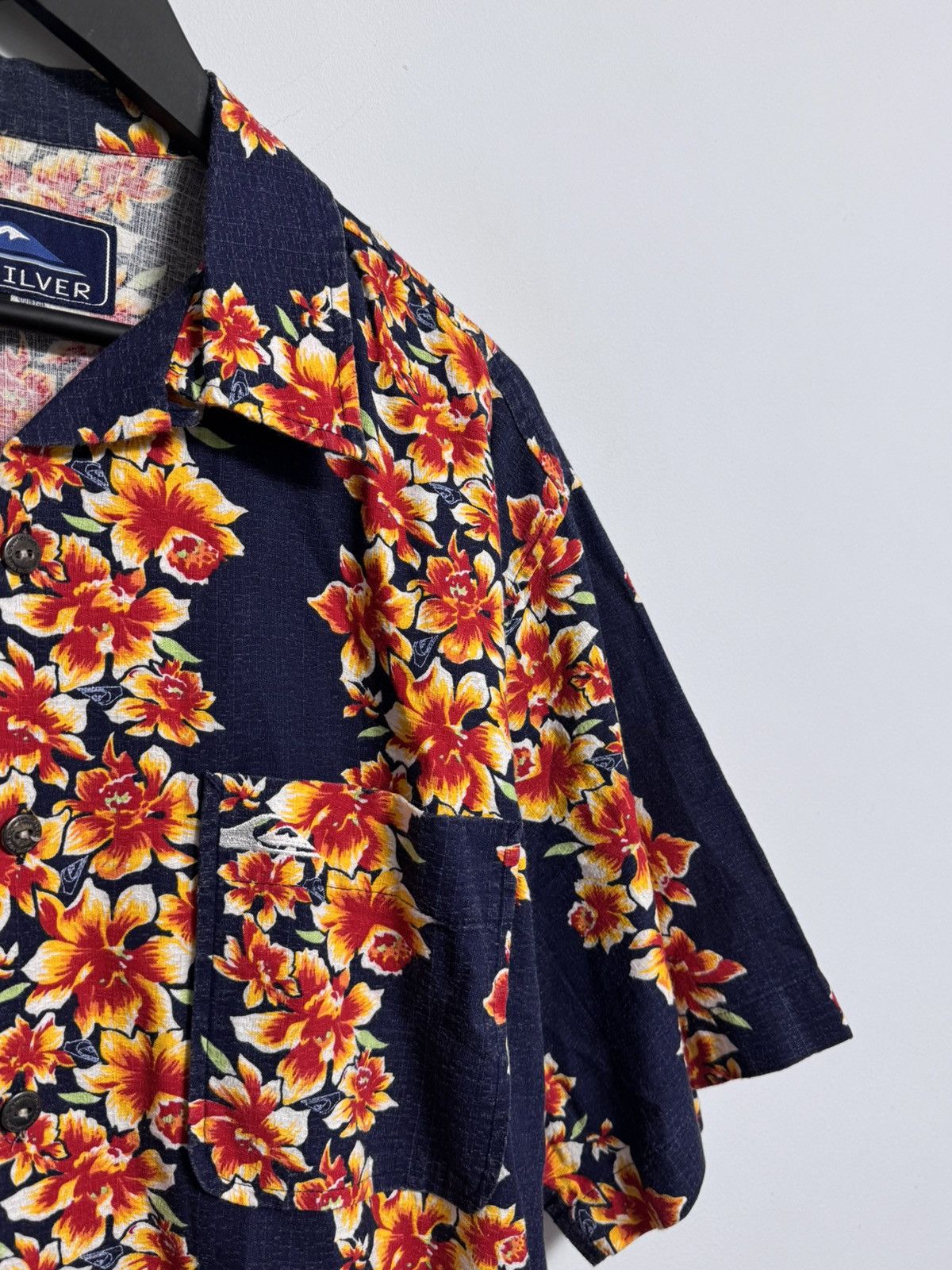 Quiksilver × Vintage 90's Vintage Quiksilver Hawai Button Up Shirt Size US M / EU 48-50 / 2 - 6 Thumbnail