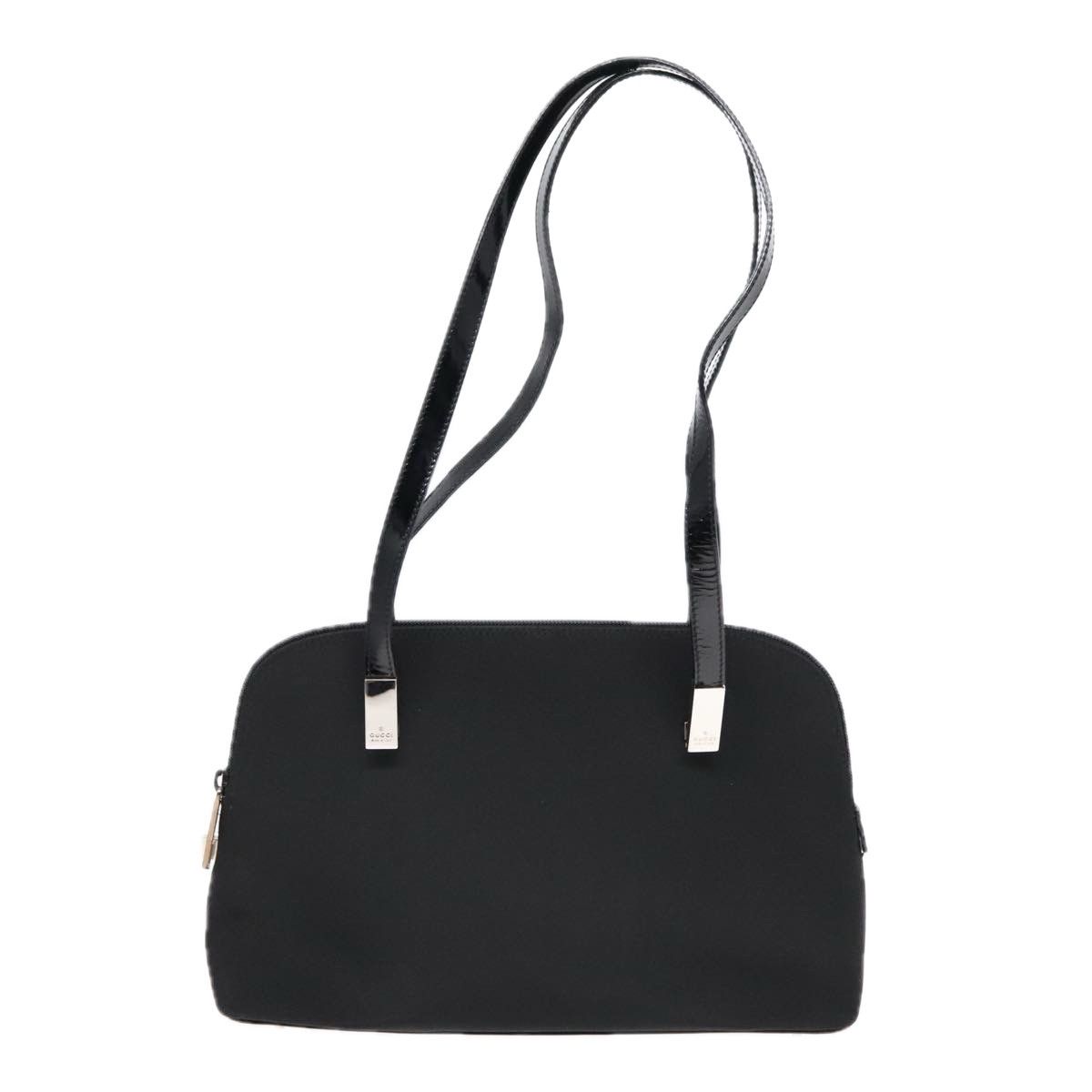 Gucci Black Canvas Shoulder Bag (Pre-Owned) Size ONE SIZE - 1 Thumbnail
