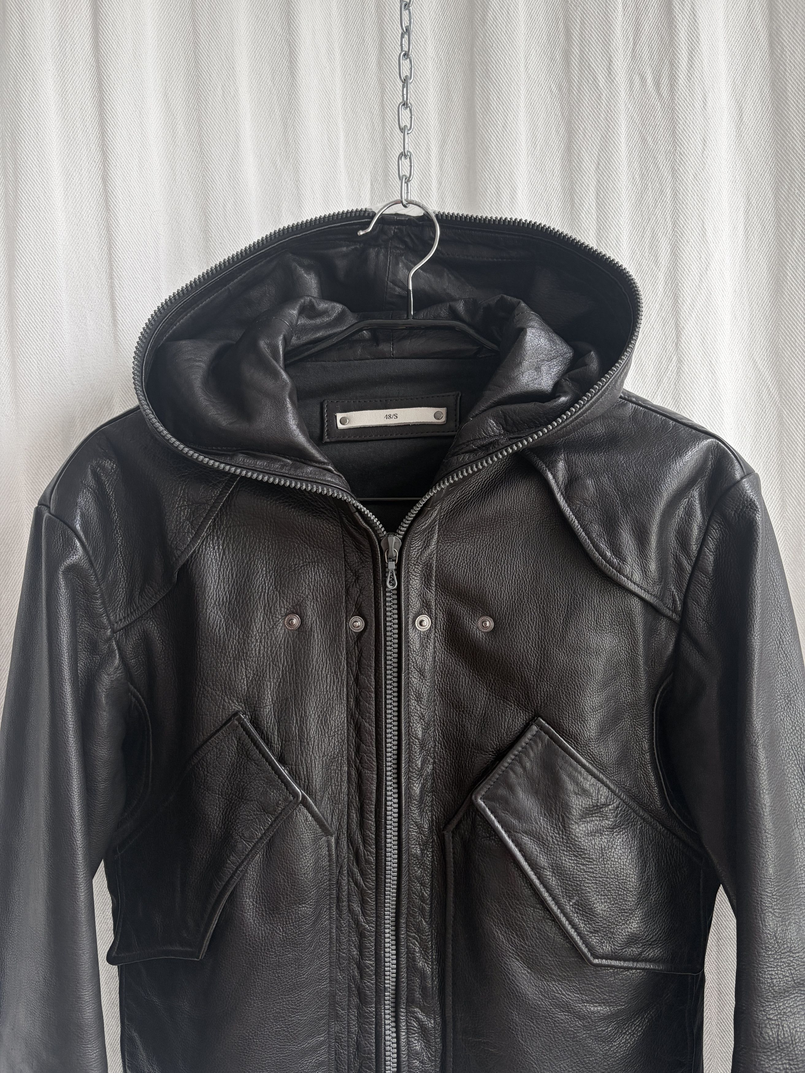Acne Studios SS04 Gimp Leather Jacket Size US M / EU 48-50 / 2 - 2 Thumbnail