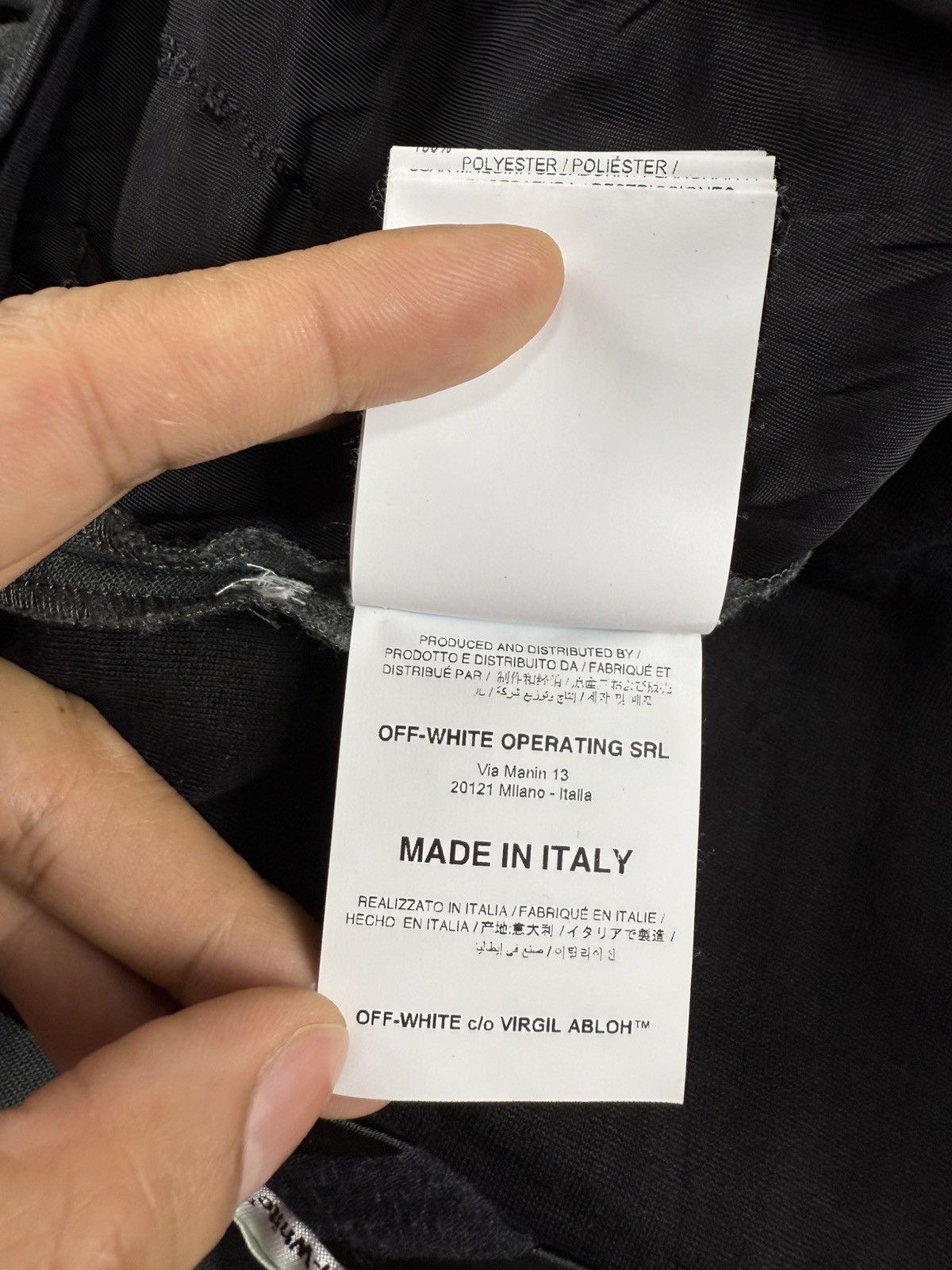Off-White Off White Straight Leg Wool Tailored Pants Size US 32 / EU 48 - 16 Thumbnail