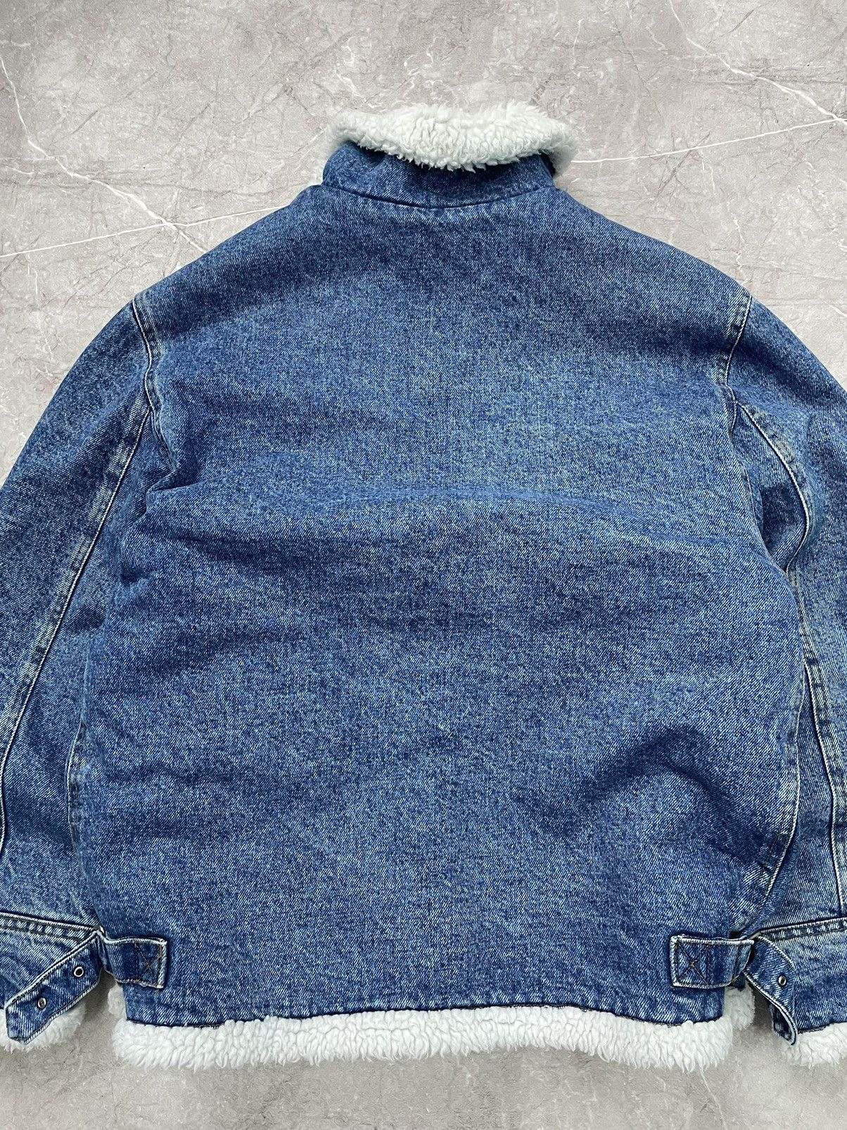 If Six Was Nine × Vintage FUR SHERPA LGB STYLE DISTRESSED US Army Style AF Jacket Size US M / EU 48-50 / 2 - 13 Thumbnail