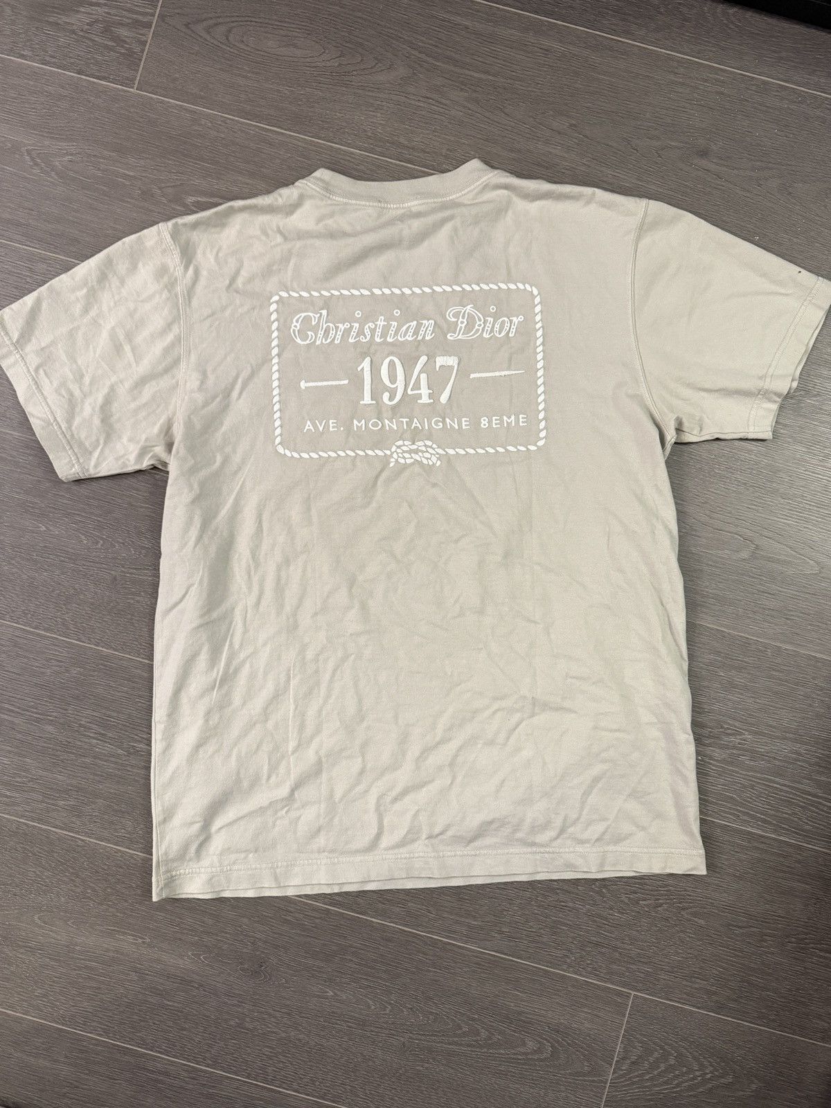 Dior Christian Dior 1947 Ave Montaigne T Shirt Size US L / EU 52-54 / 3 - 1 Thumbnail