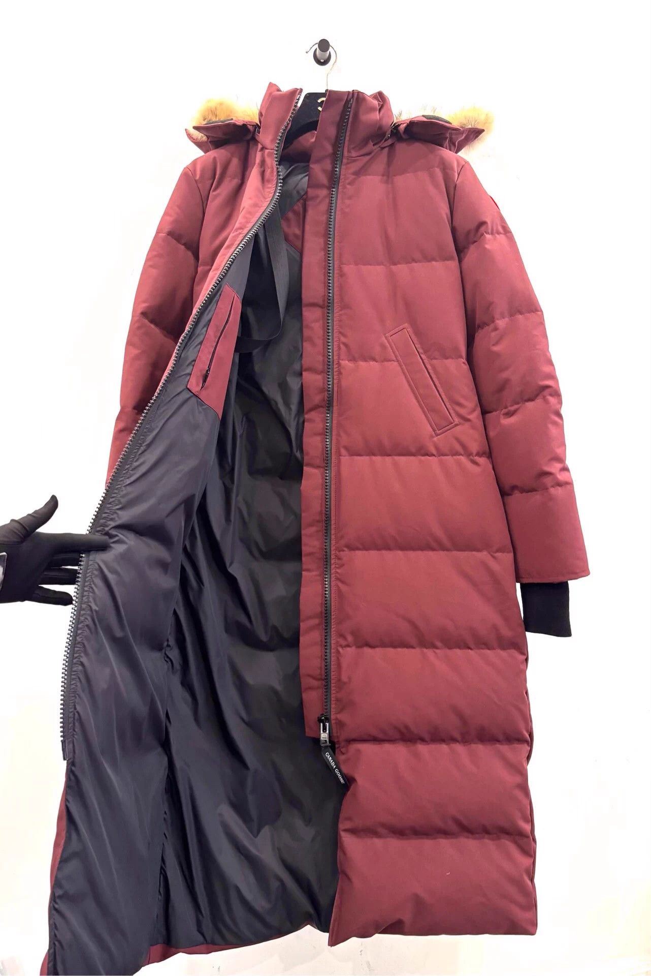 Canada Goose Canada Goose Mystique Wine Red Long Puffer M Size M / US 6-8 / IT 42-44 - 4 Thumbnail