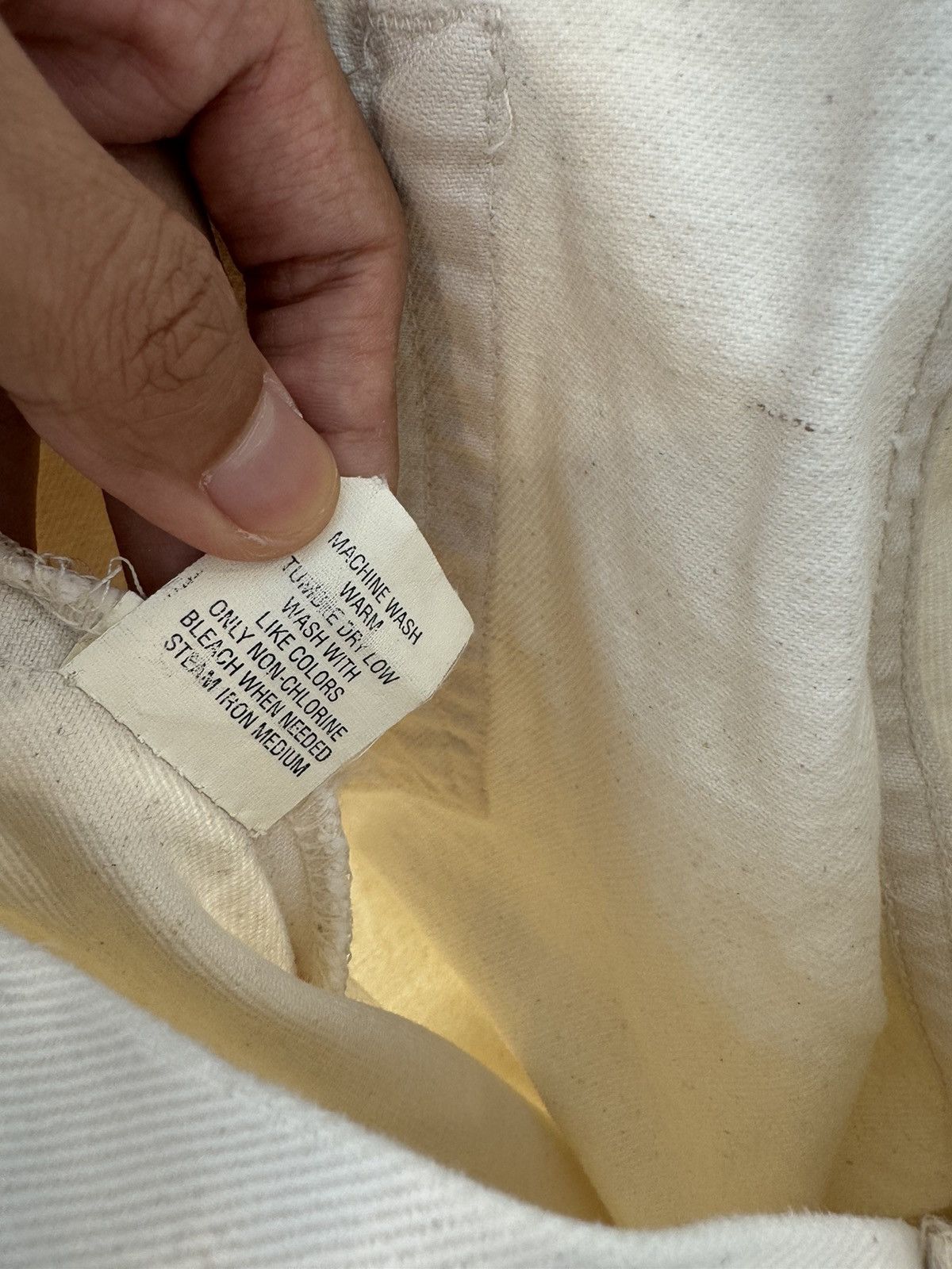RRL Ralph Lauren Double RL White Denim Size US 32 / EU 48 - 6 Thumbnail