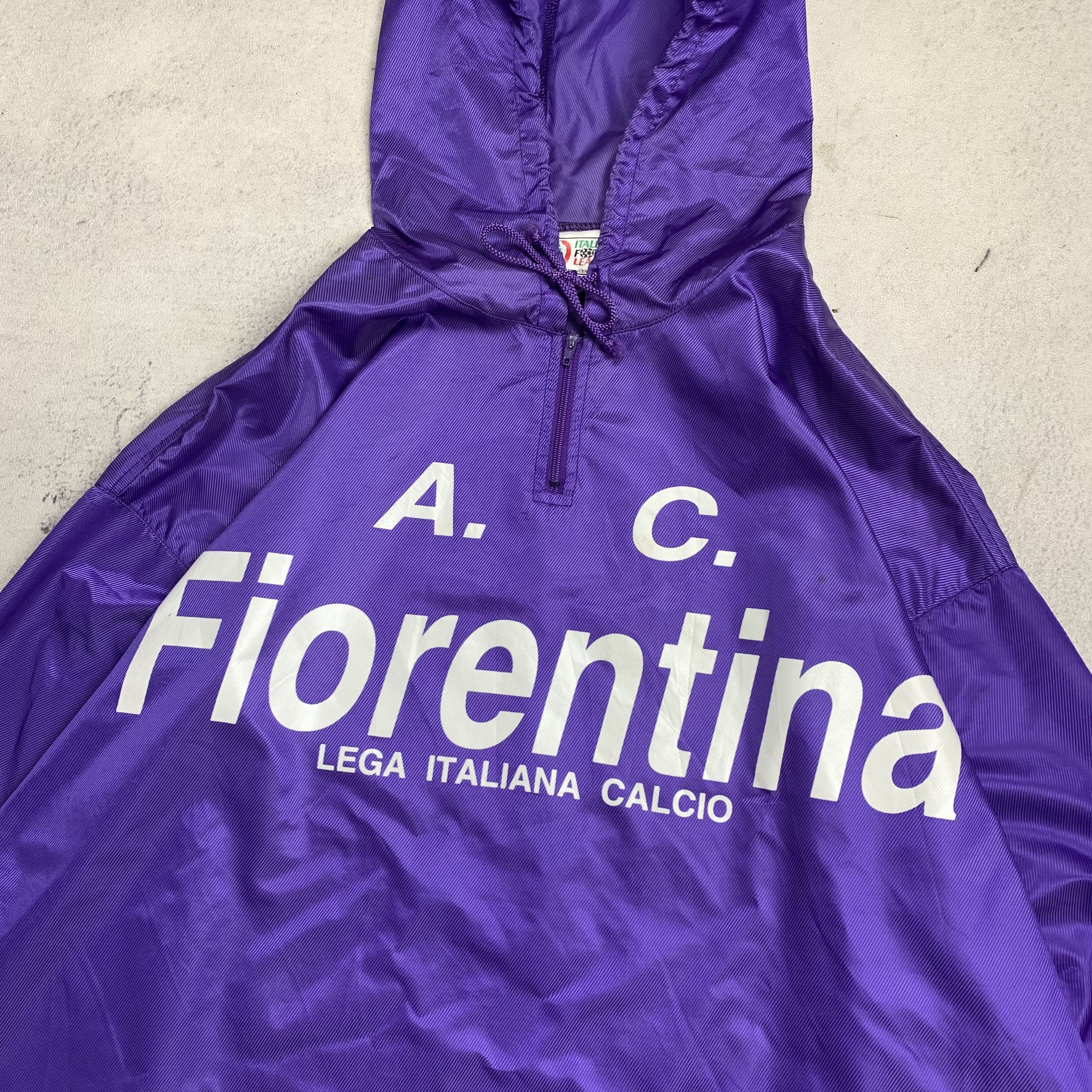 Kappa Vintage Kappa Fiorentina Windbreaker Jacket Size US L / EU 52-54 / 3 - 2 Thumbnail