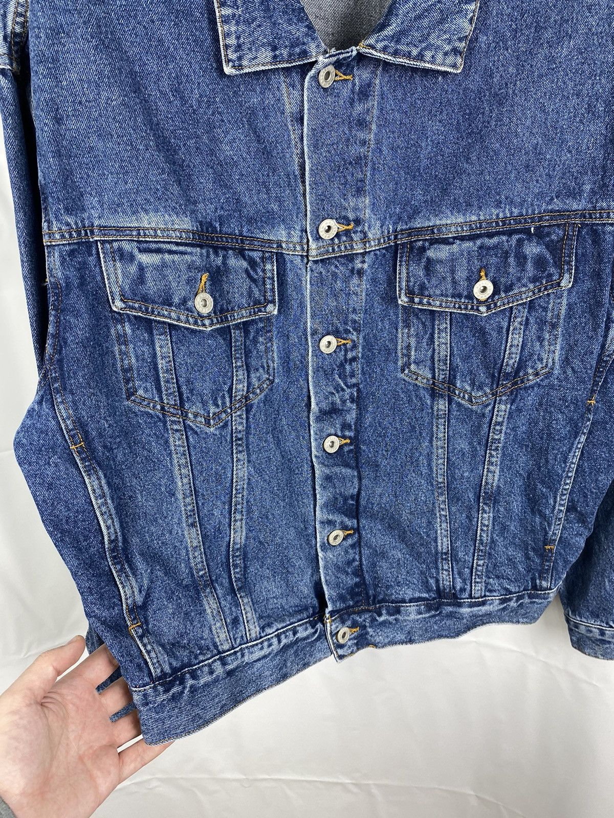 Heron Preston Heron Preston Denim Airbrush Heron Jacket Printed size S Size US S / EU 44-46 / 1 - 8 Thumbnail